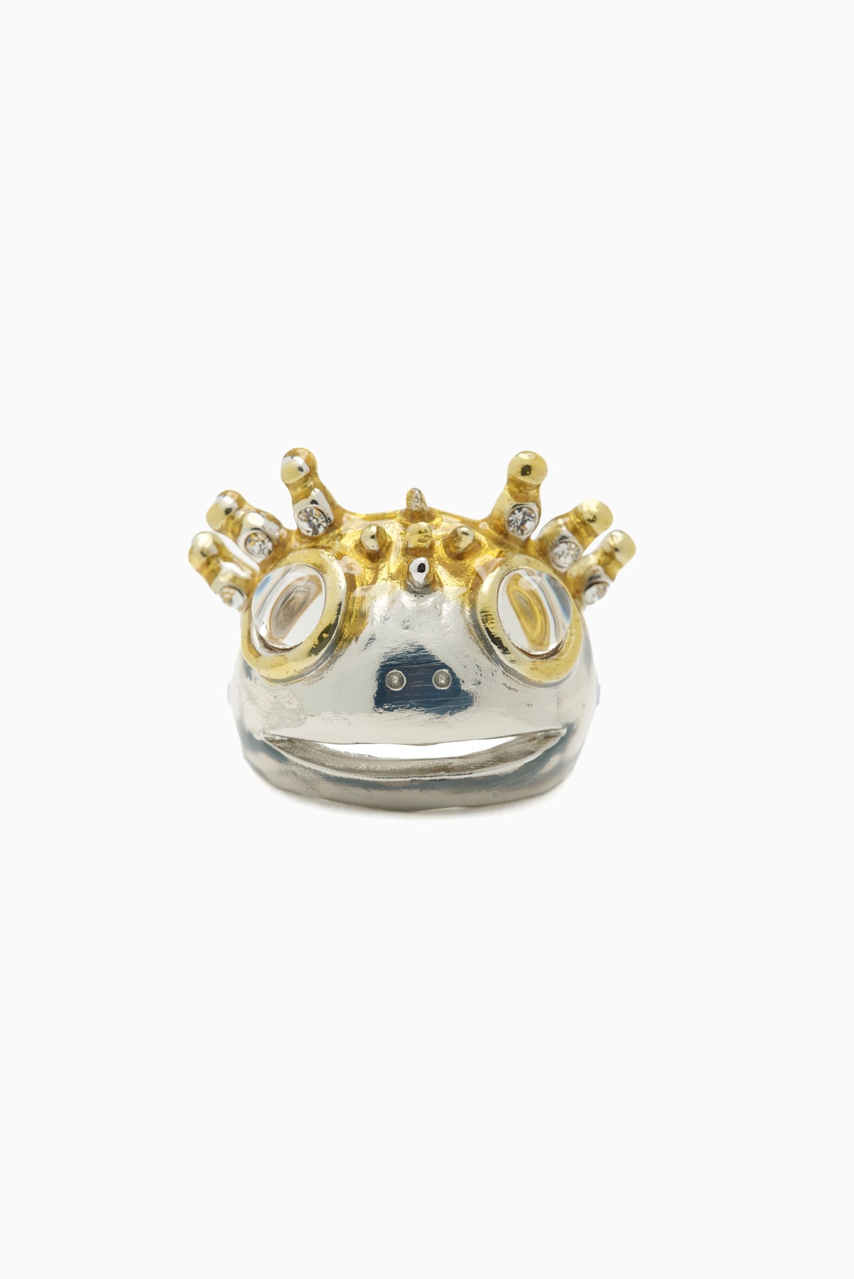 Axolotl Ring - Silver Gold
