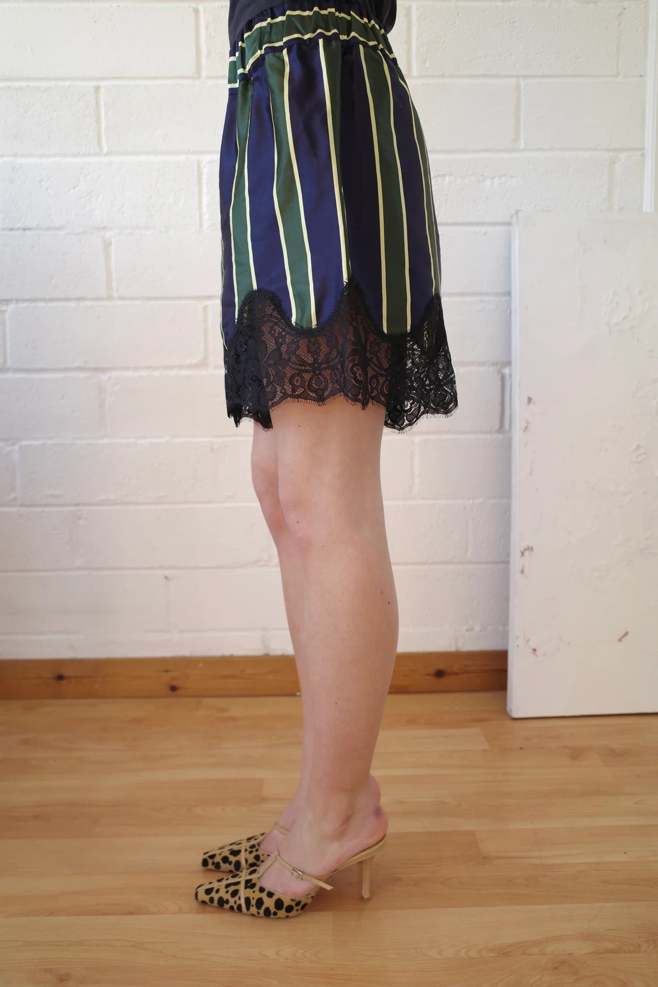 CONNER IVES Lace Football Short - Multi