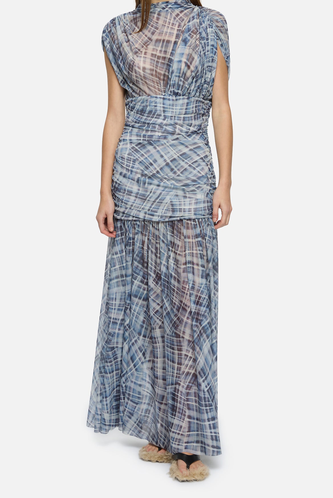 Floe Dress - Blue