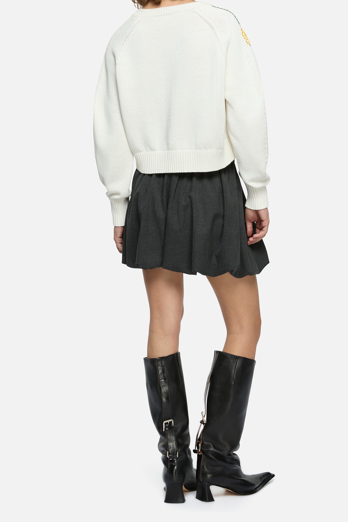 Belle Skirt - Charcoal