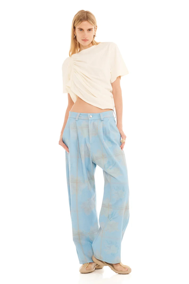 Amaryllis Duo Tee - Ivory