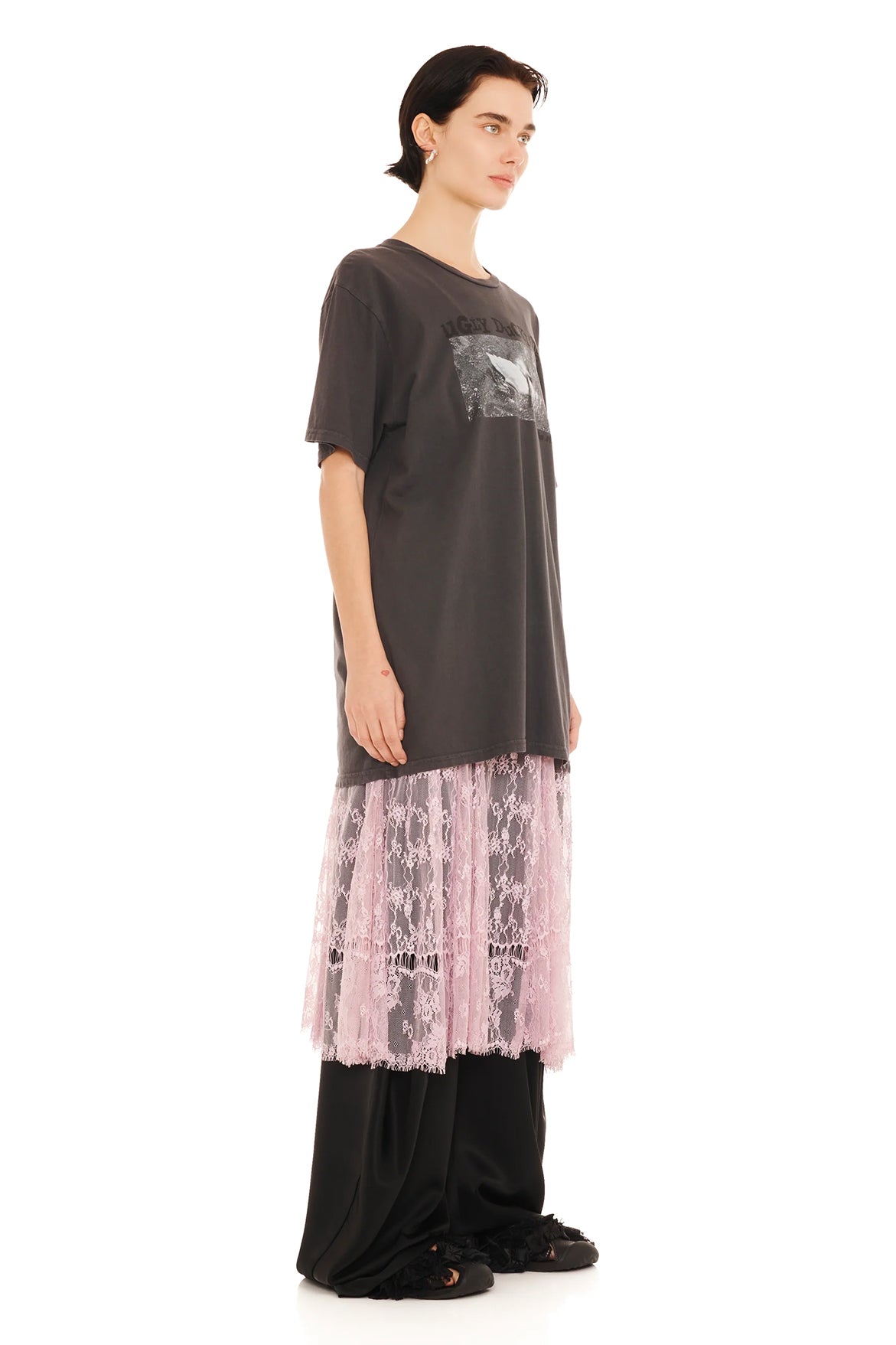 Ugly Duckling Tee - Charcoal