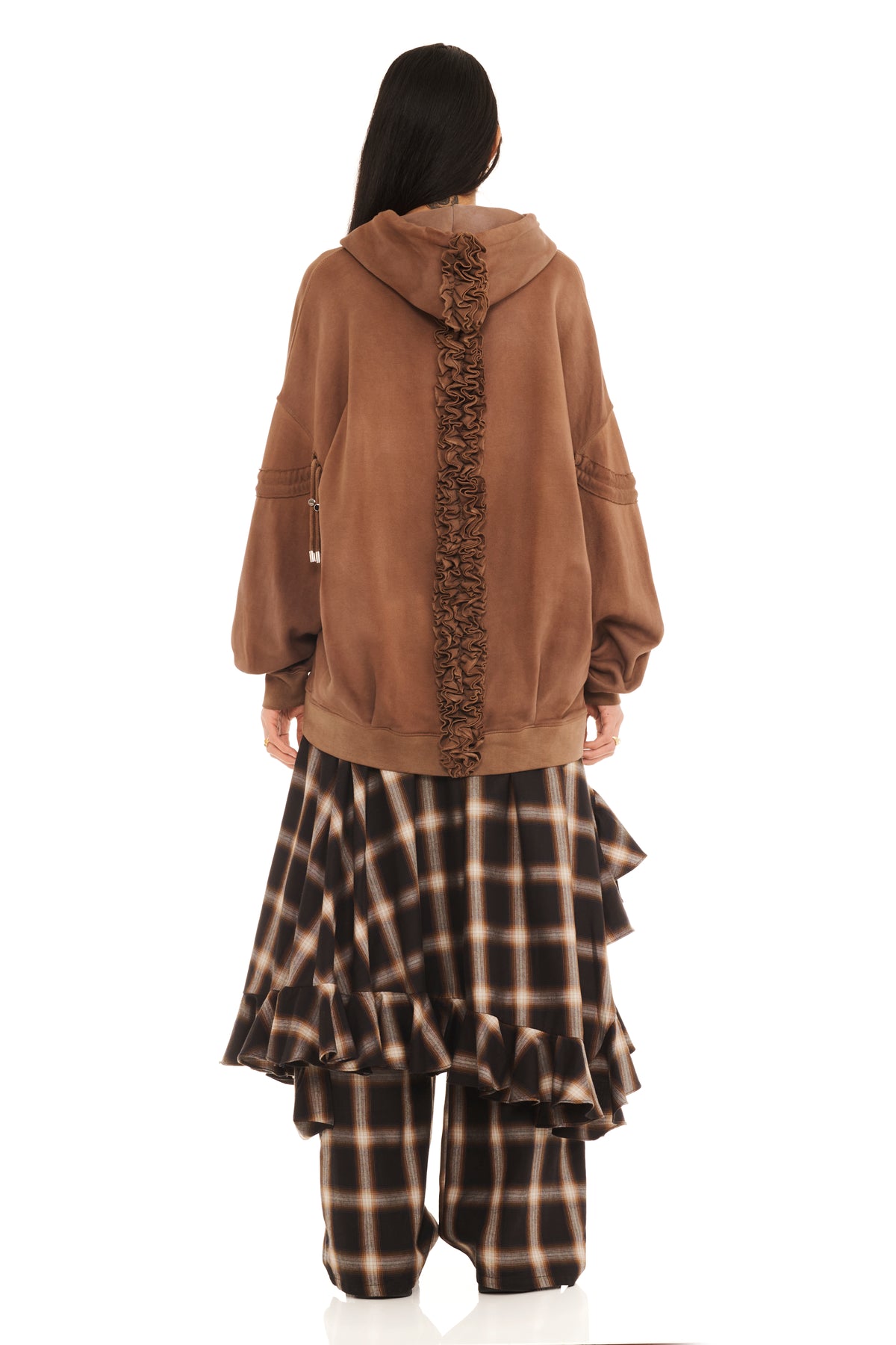 Mohawk Burst Hoodie - Earth Flower