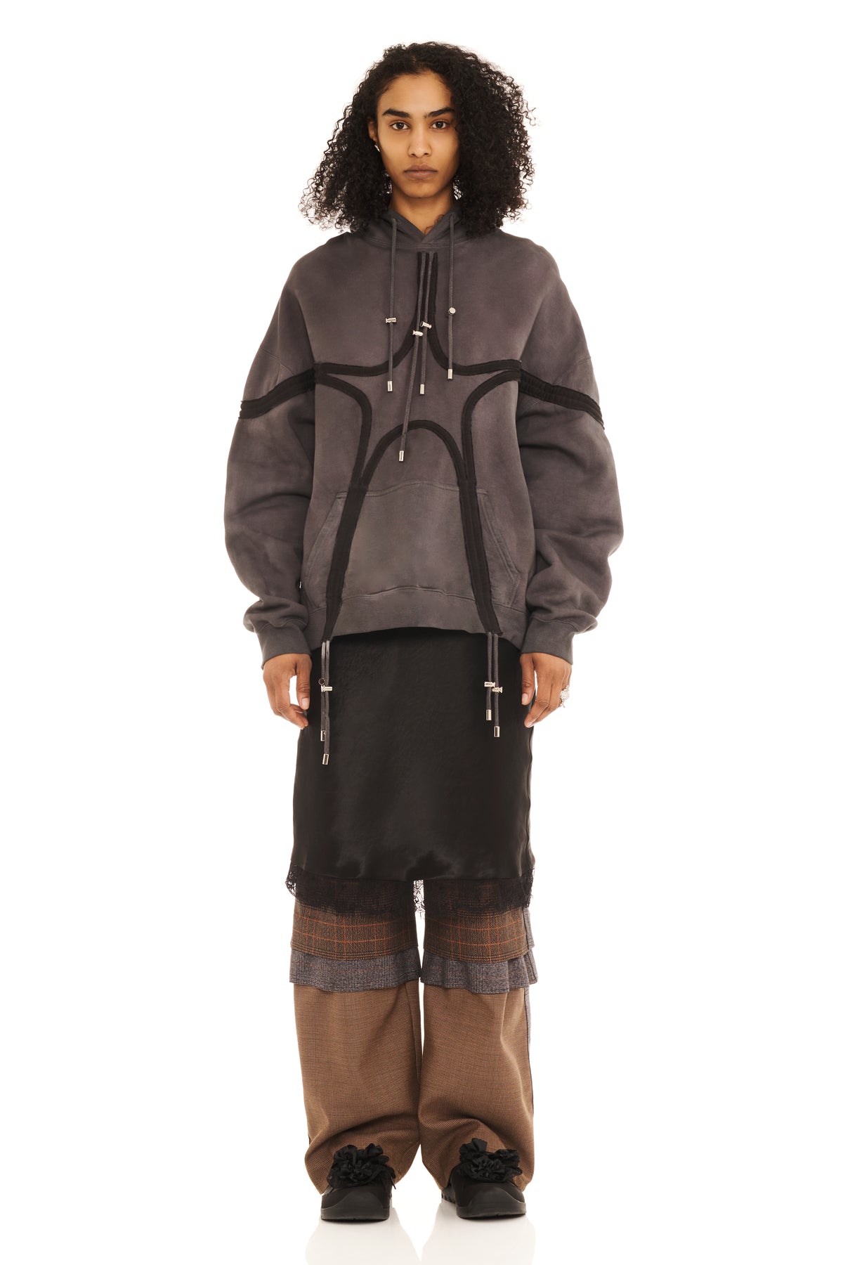 Star Hoodie - Dark Charcoal