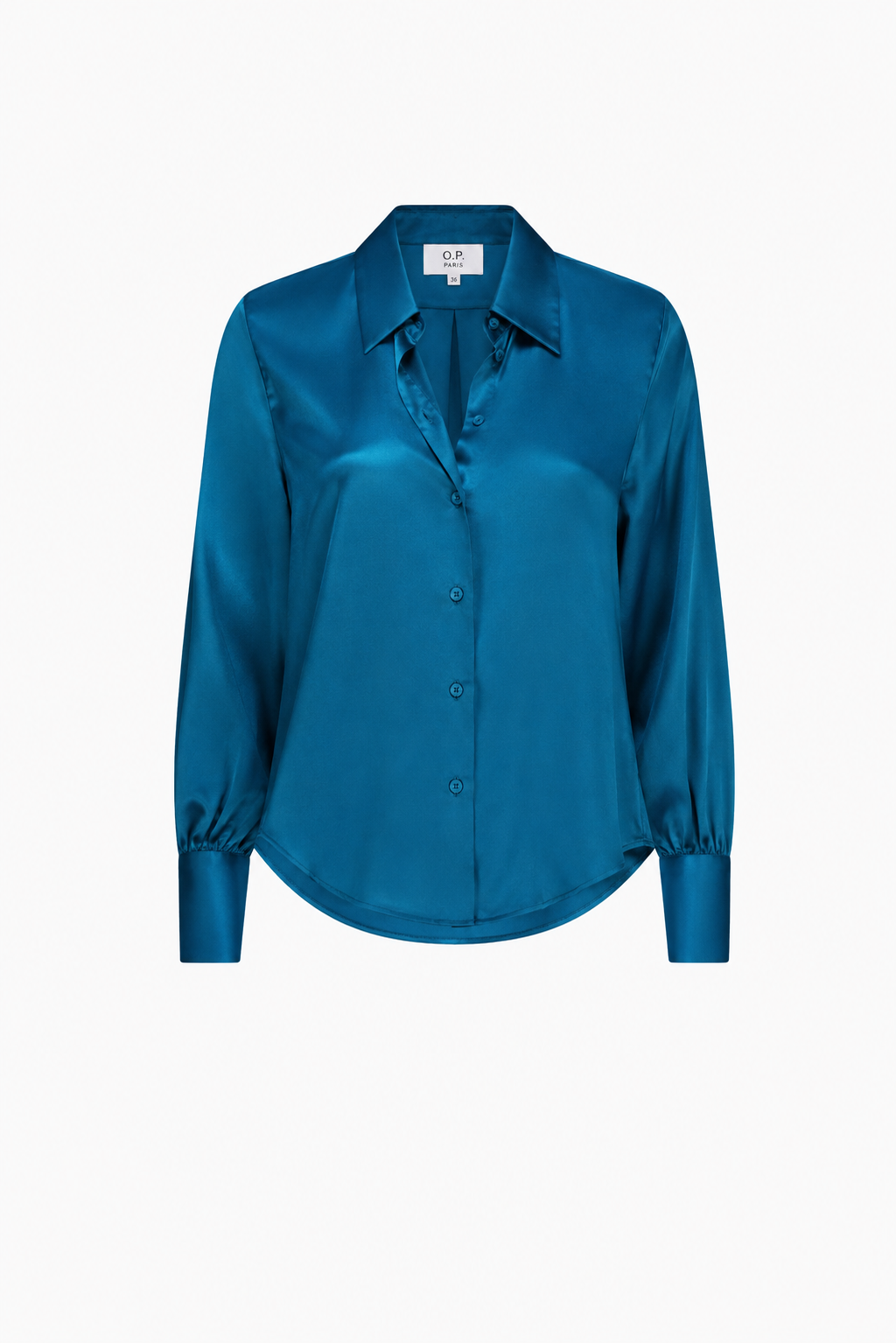 Silk Shirt - Teal