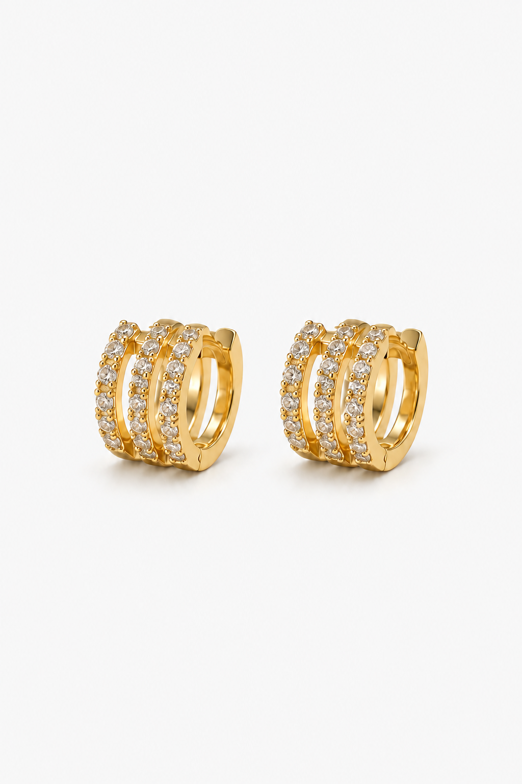GOLD SISTER TIRAMISU HUGGIE EARRING