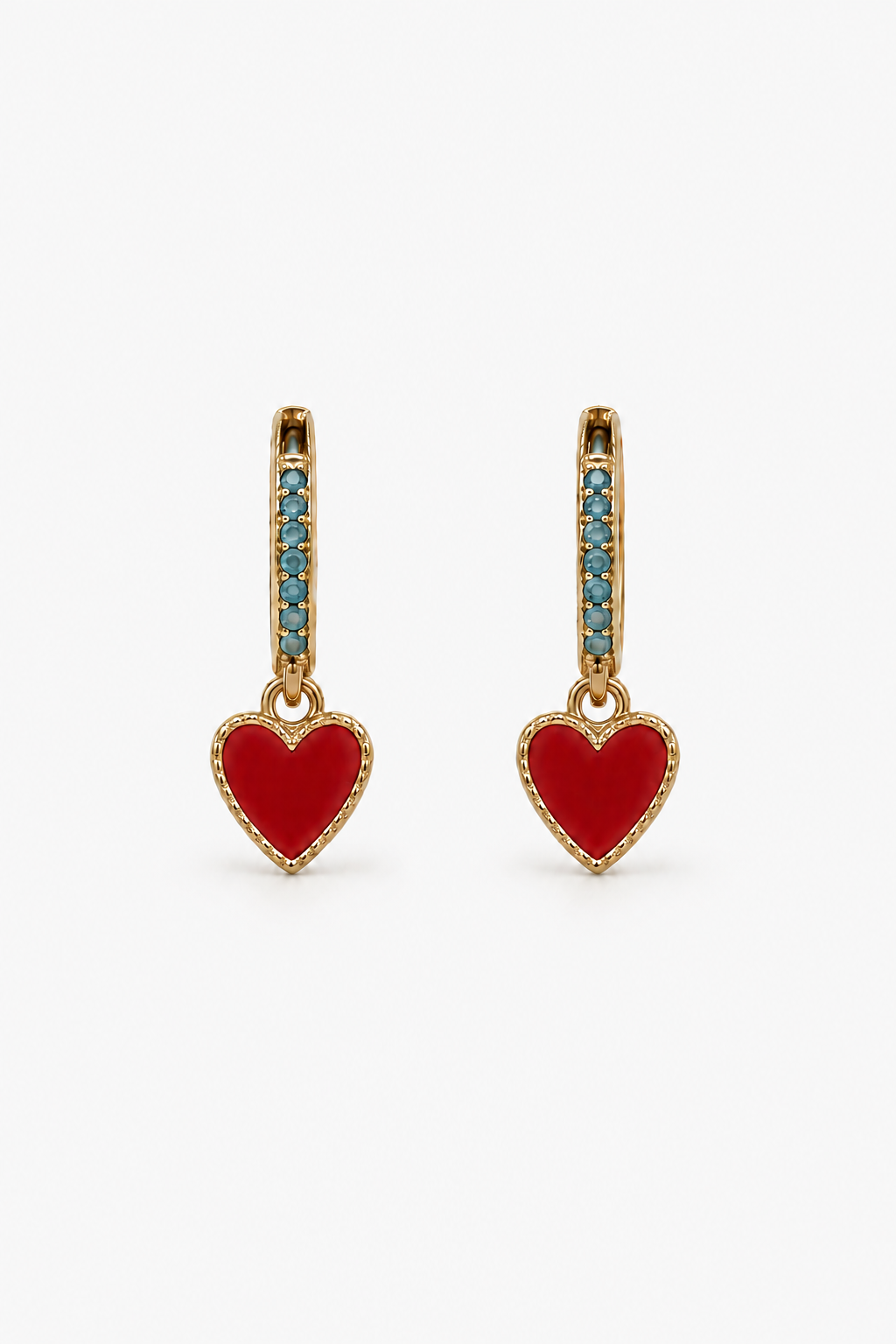 GOLD SISTER SAME TIME TOMORROW HUGGIE EARRING