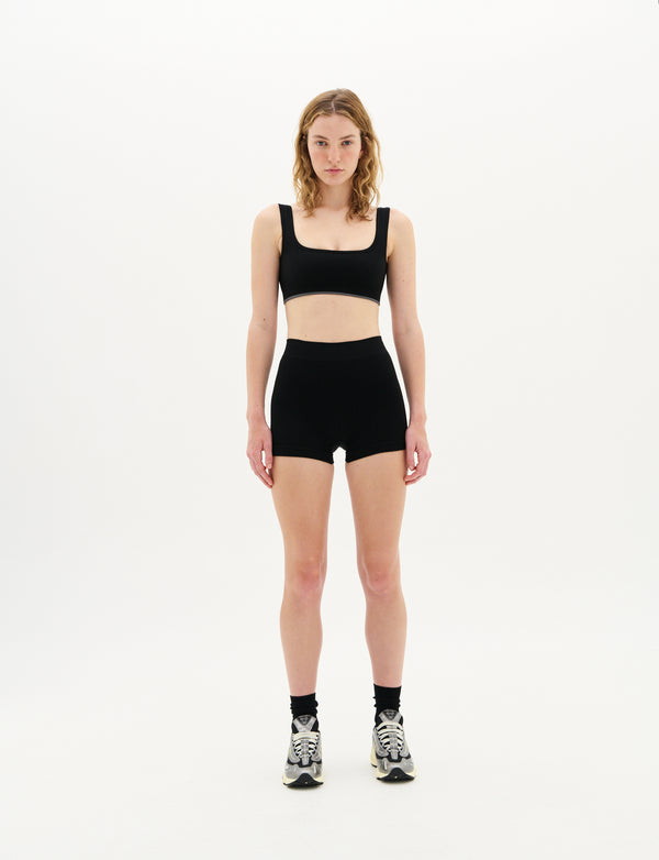 NAGNATA Classic Wool Micro Short -Black
