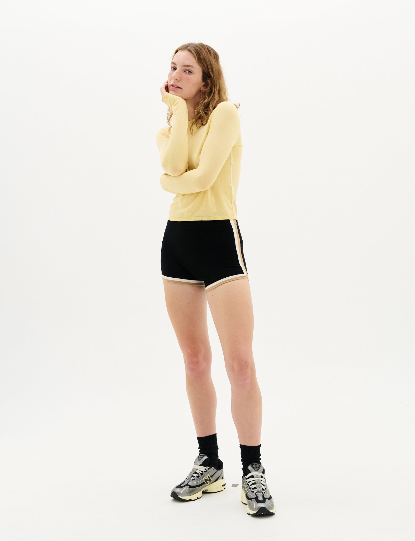 NAGNATA Retro Short 2.0 - Black