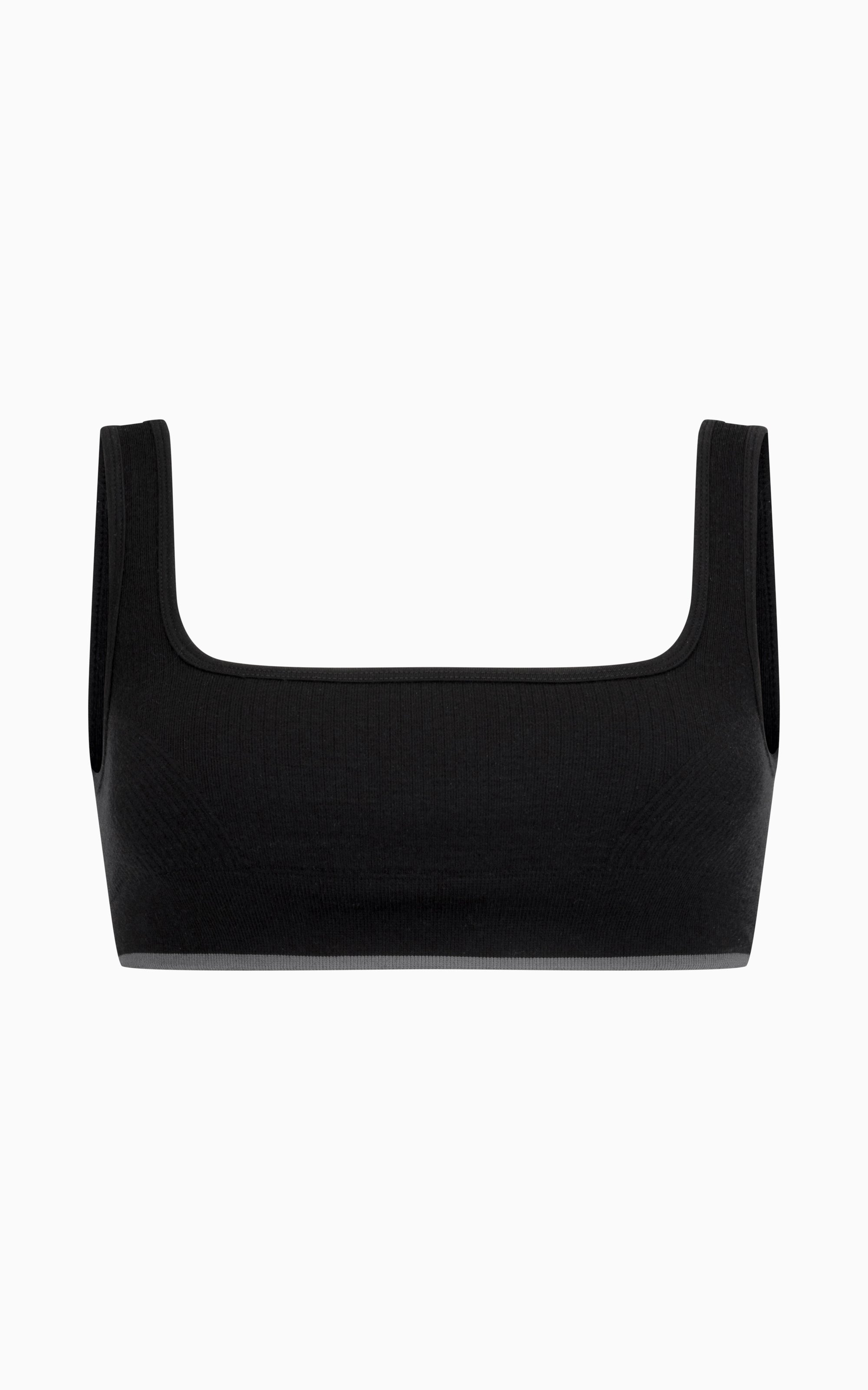 NAGNATA Classic Wool Bralet - Black