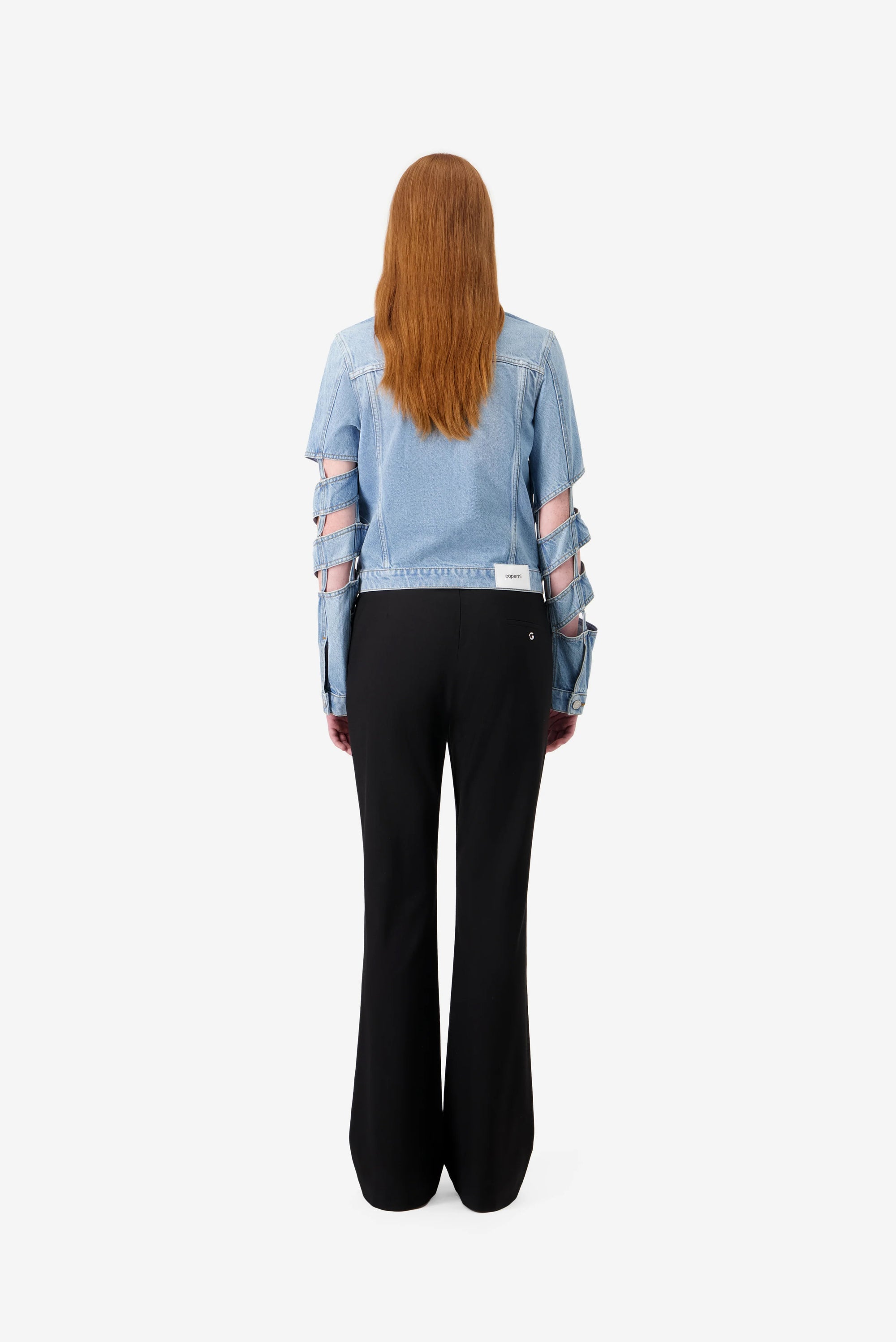 Spiral Denim Jacket - Blue