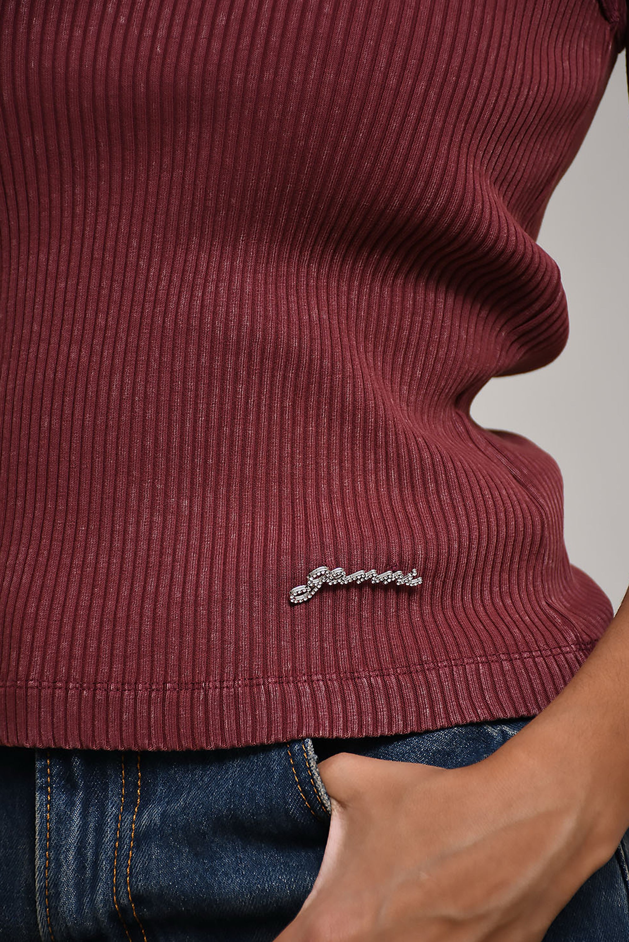 Heavy Rib Jersey Tank Top - Port Royale