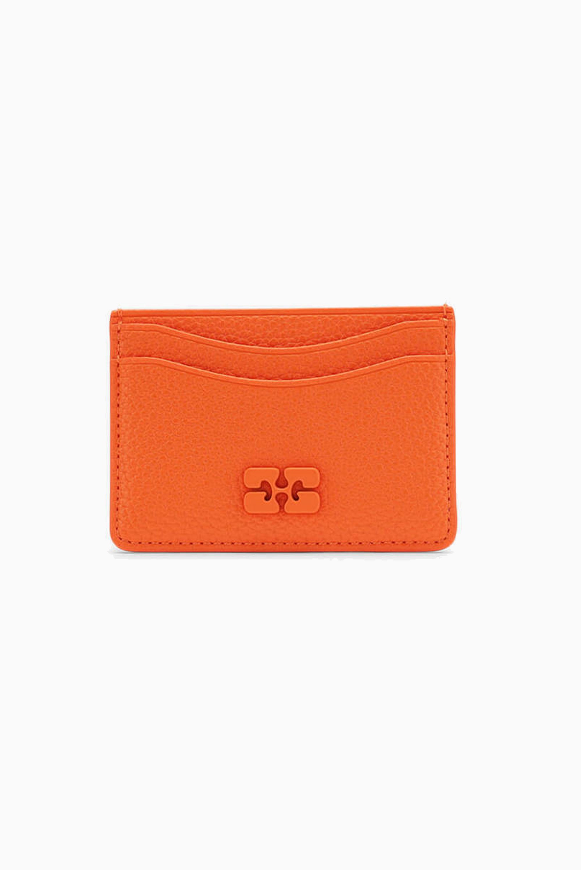 GANNI Card Holder Blue Dog - Russet Orange
