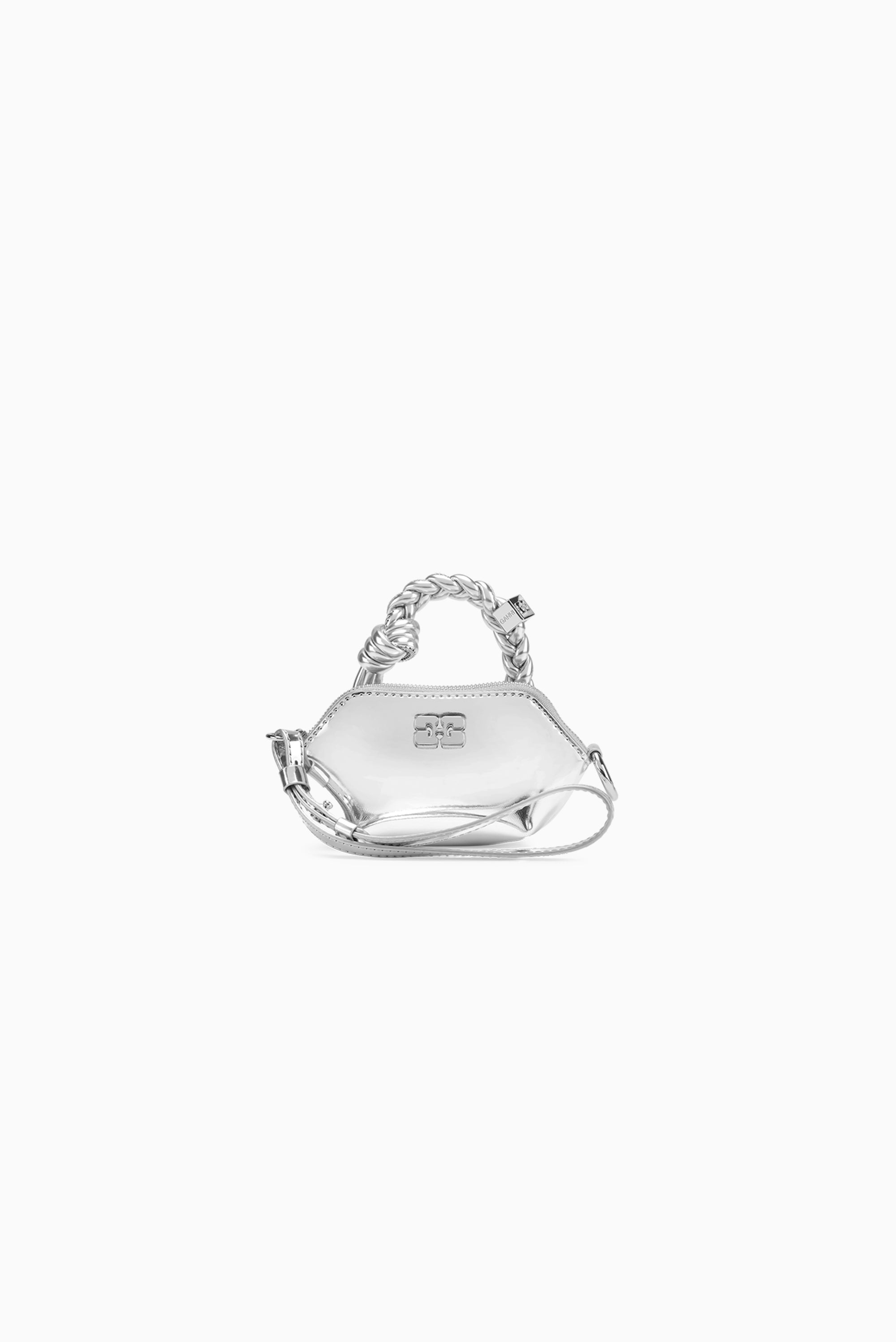 GANNI Bou Bag Nano - Silver