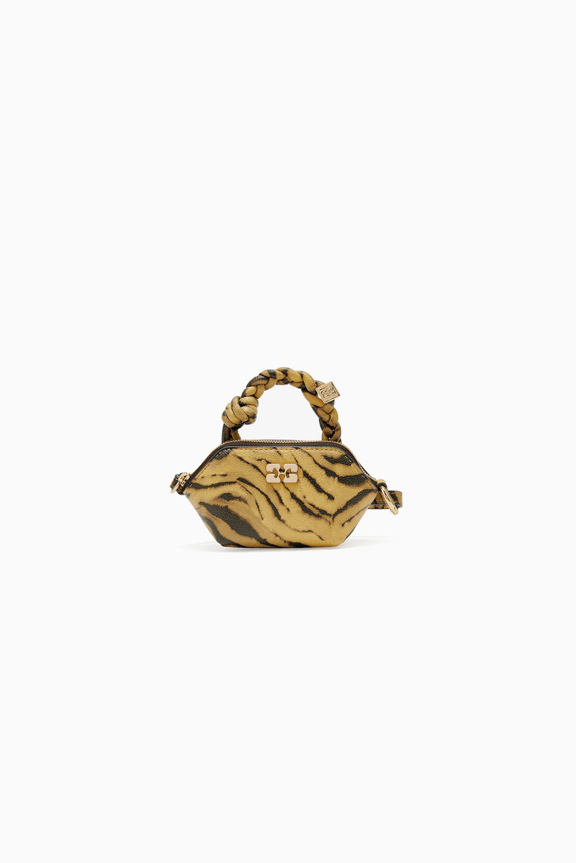 GANNI Bou Bag Nano Print - Zebra