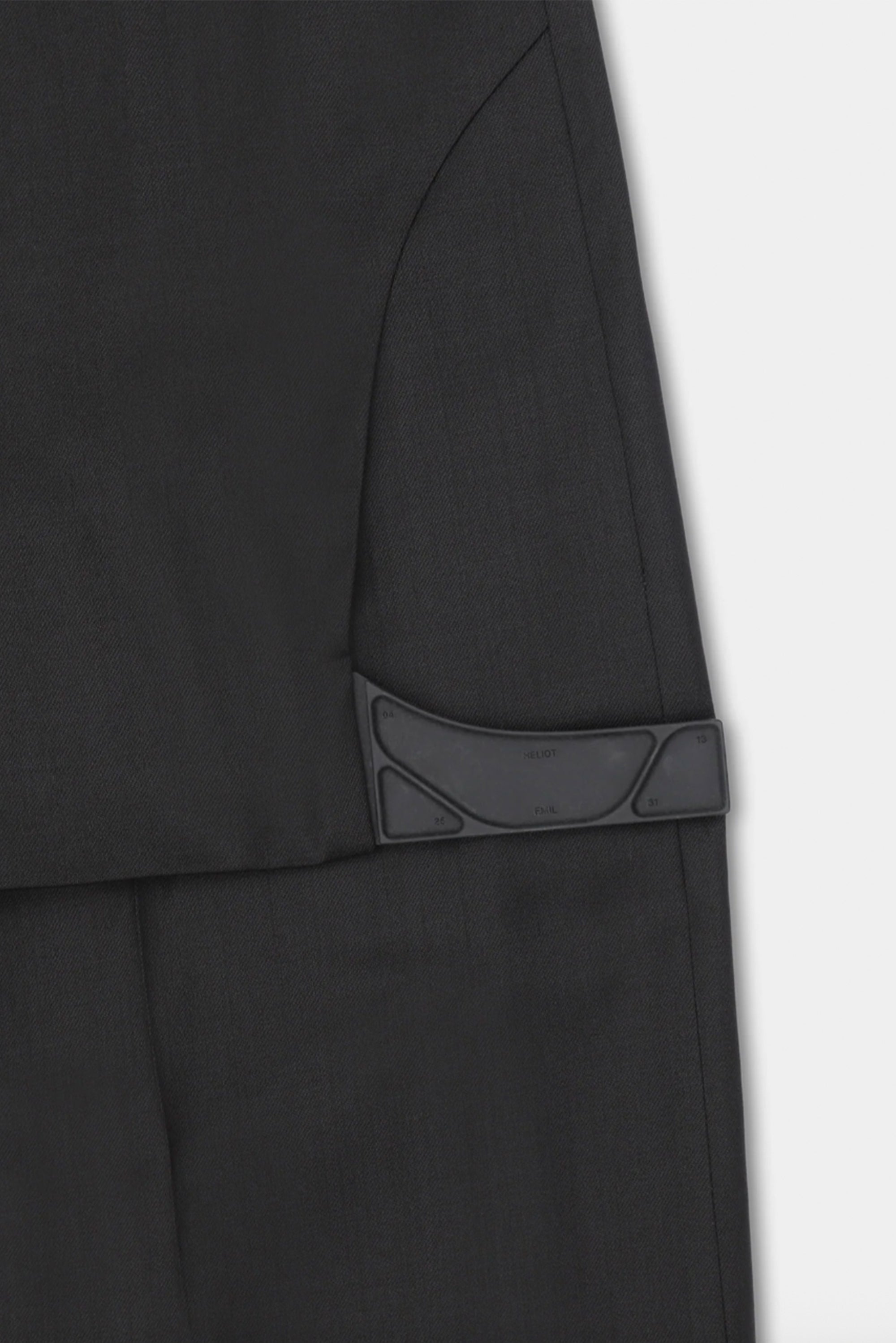 HELIOT EMIL Glassine Tailored Pants - Black