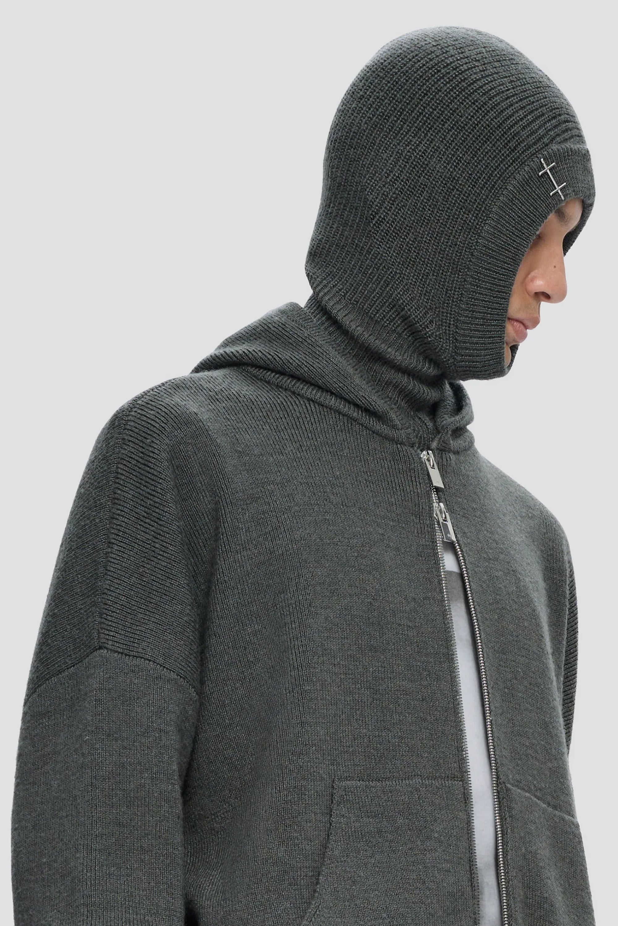 HELIOT EMIL Nebula Balaclava - Dark Grey