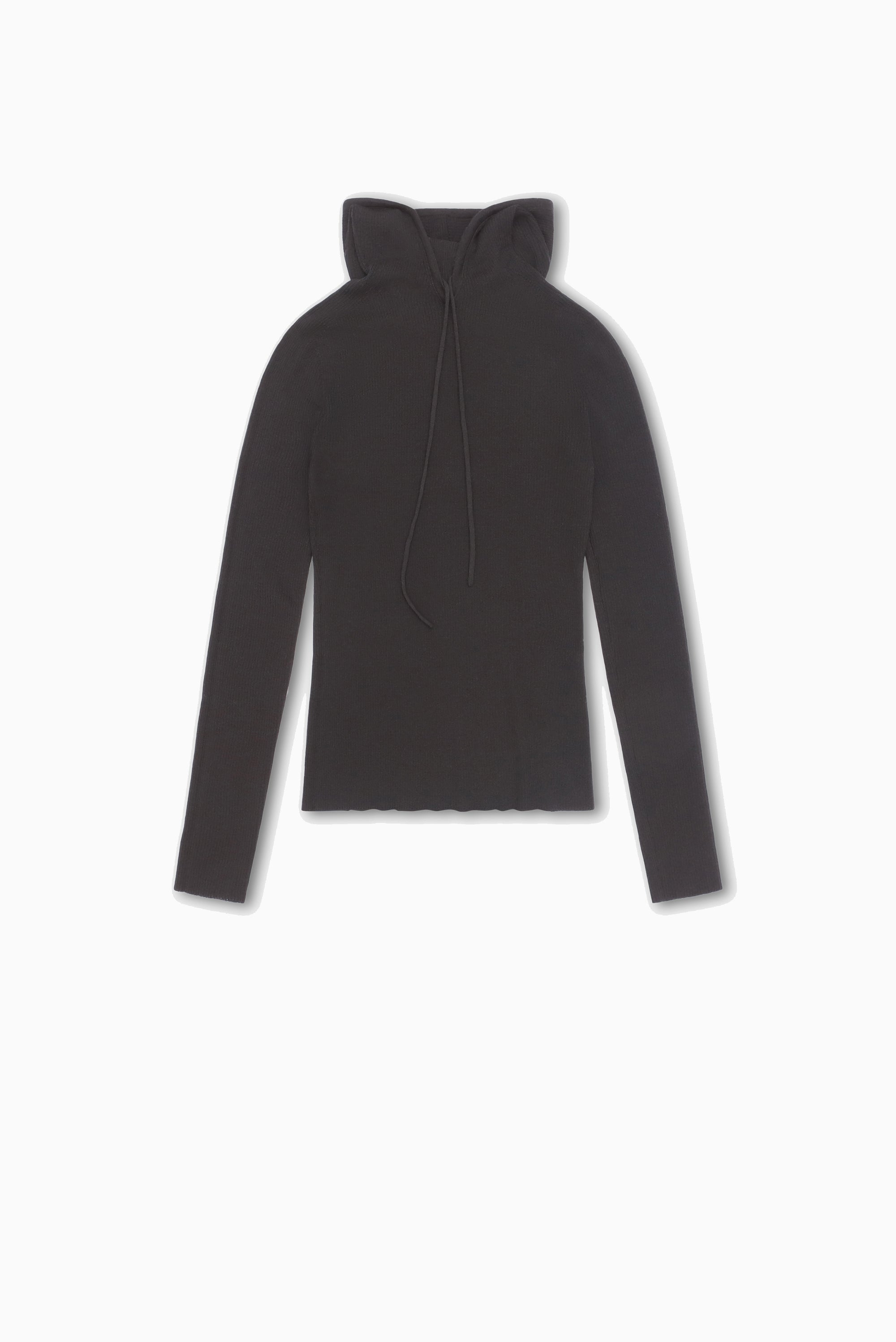 HELIOT EMIL Photolysis Knit Hoodie - Black