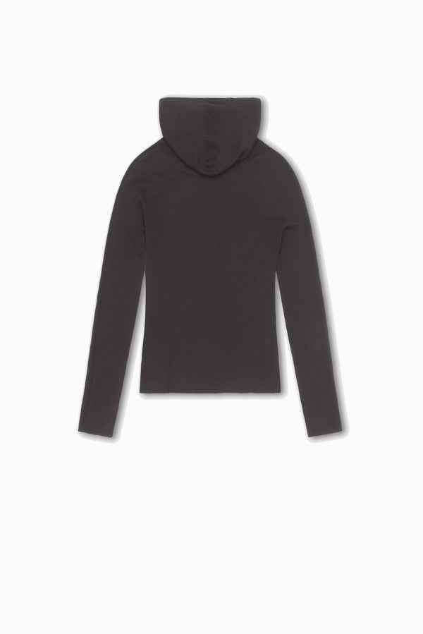 HELIOT EMIL Photolysis Knit Hoodie - Black