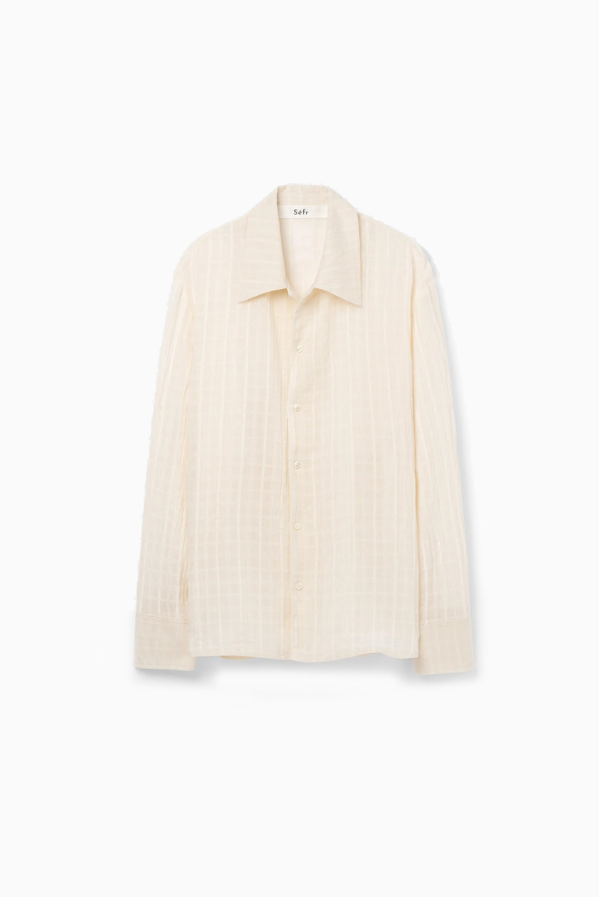Ignacio Shirt - Cloud White Check