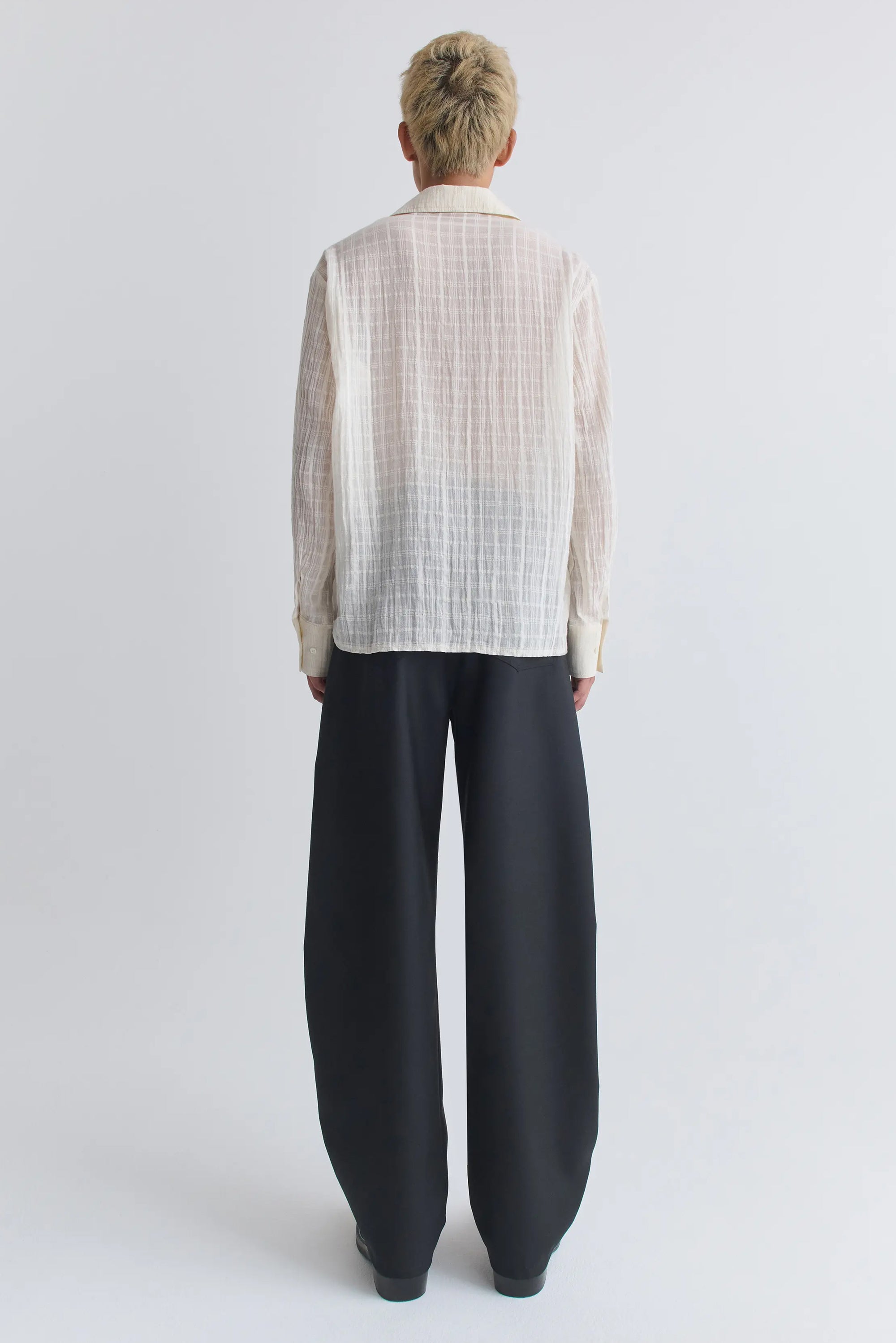 Ignacio Shirt - Cloud White Check