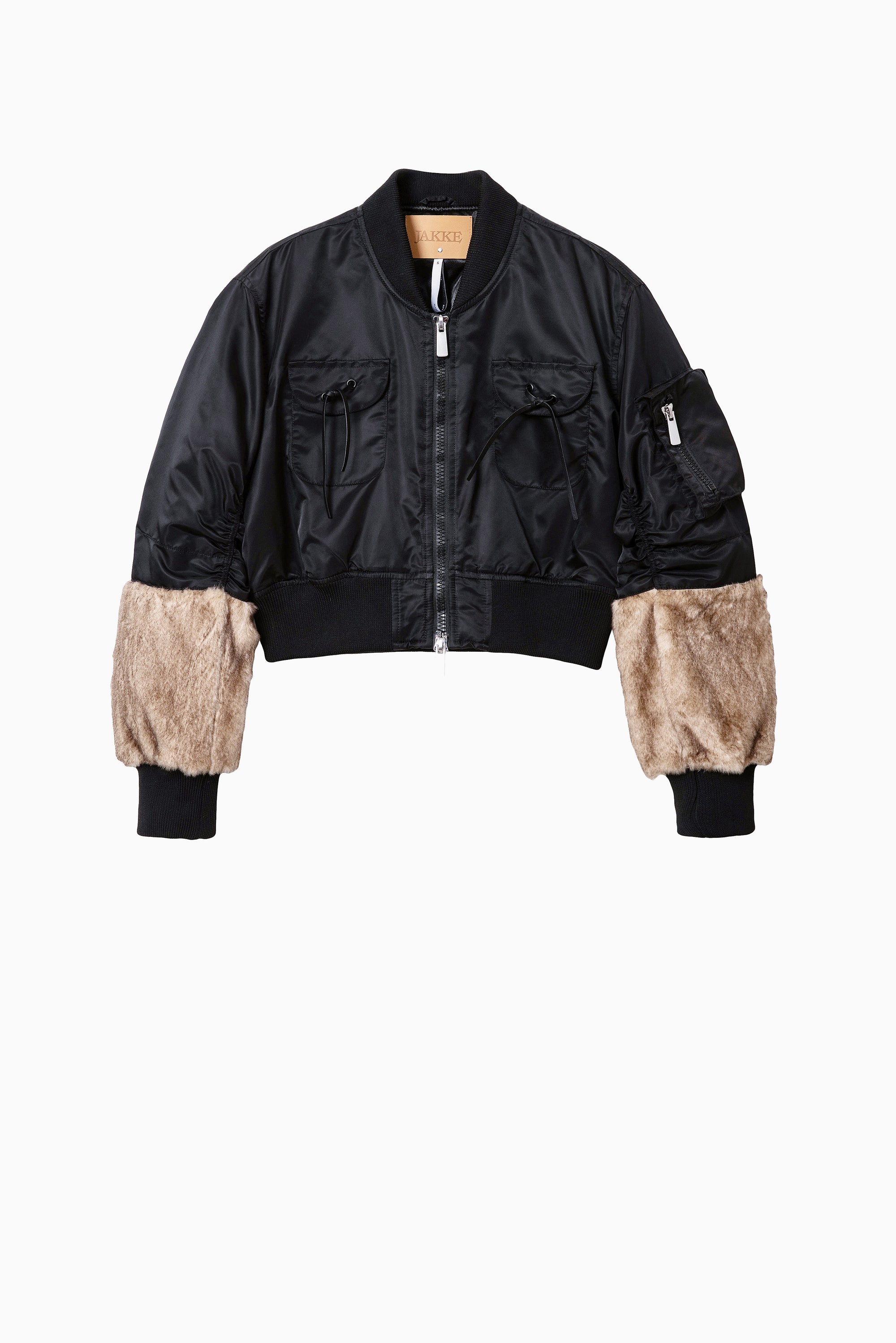 JAKKE Jenki Bomber Jacket - Black