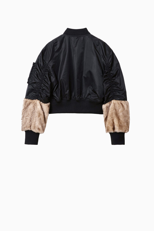JAKKE Jenki Bomber Jacket - Black