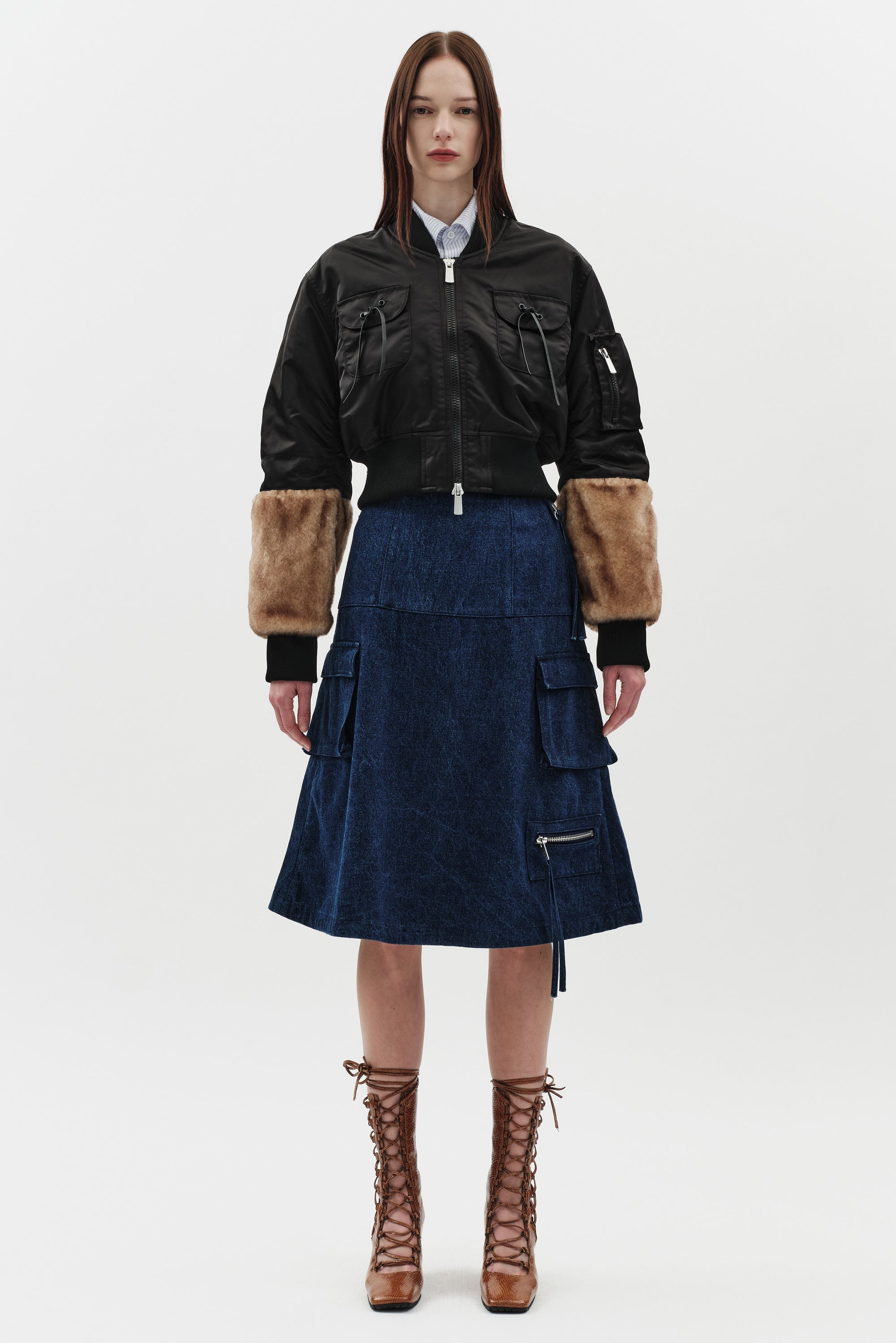 JAKKE Jenki Bomber Jacket - Black