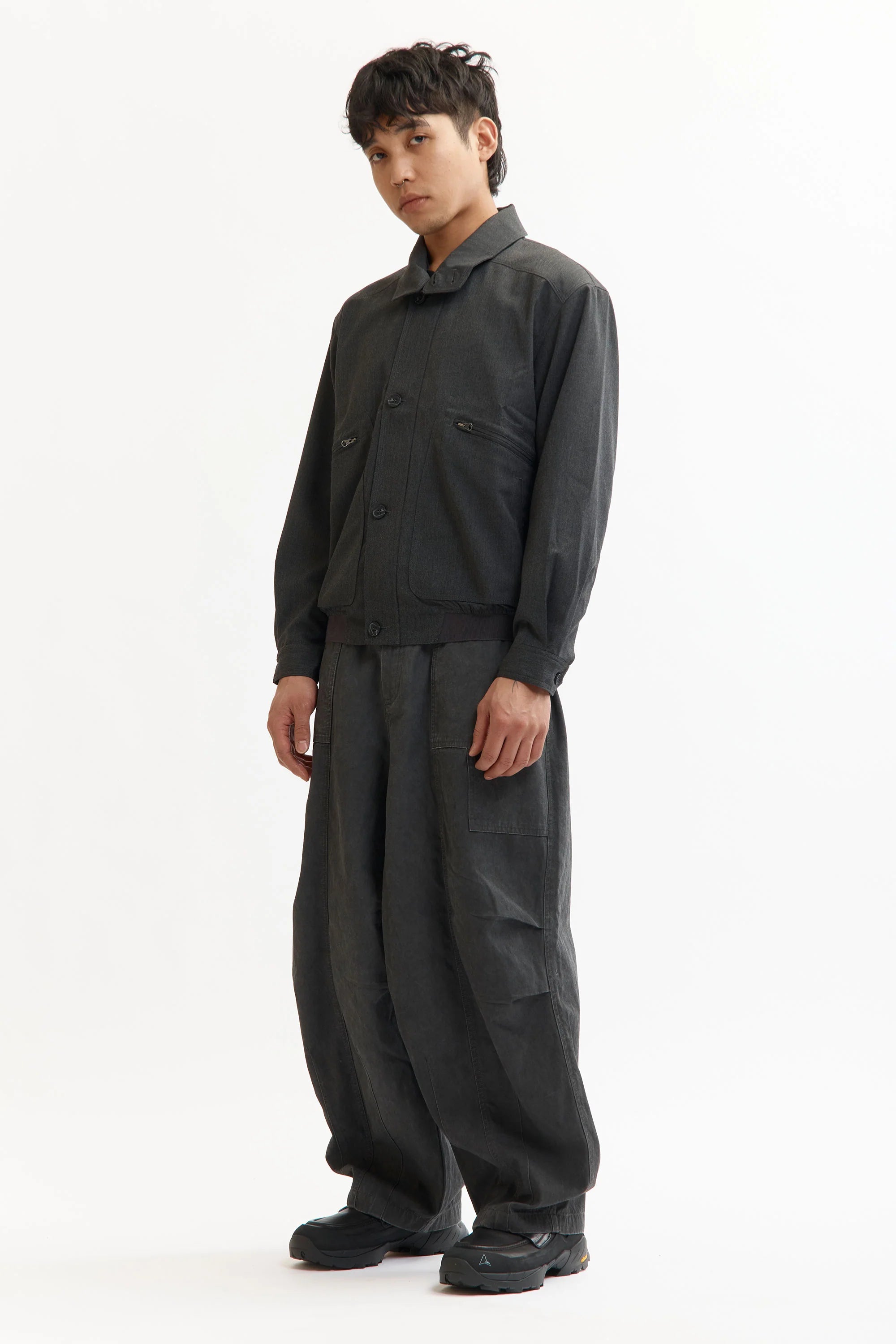 Leguin Twill Jacket - Charcoal