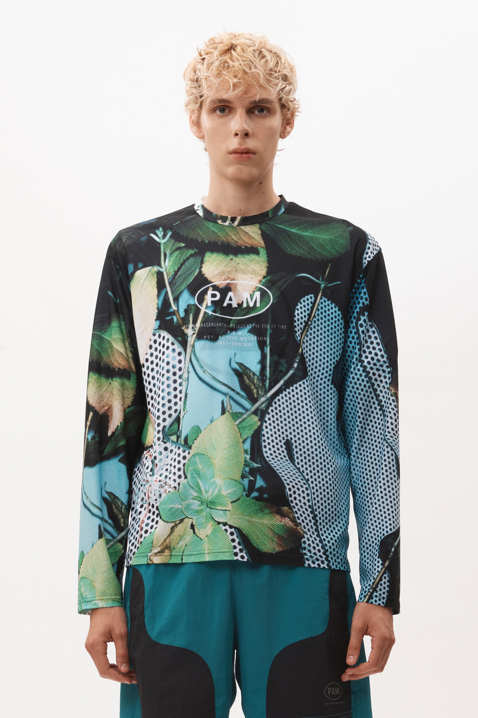 P.A.M. White Rabbit MTB Mesh LS Top
