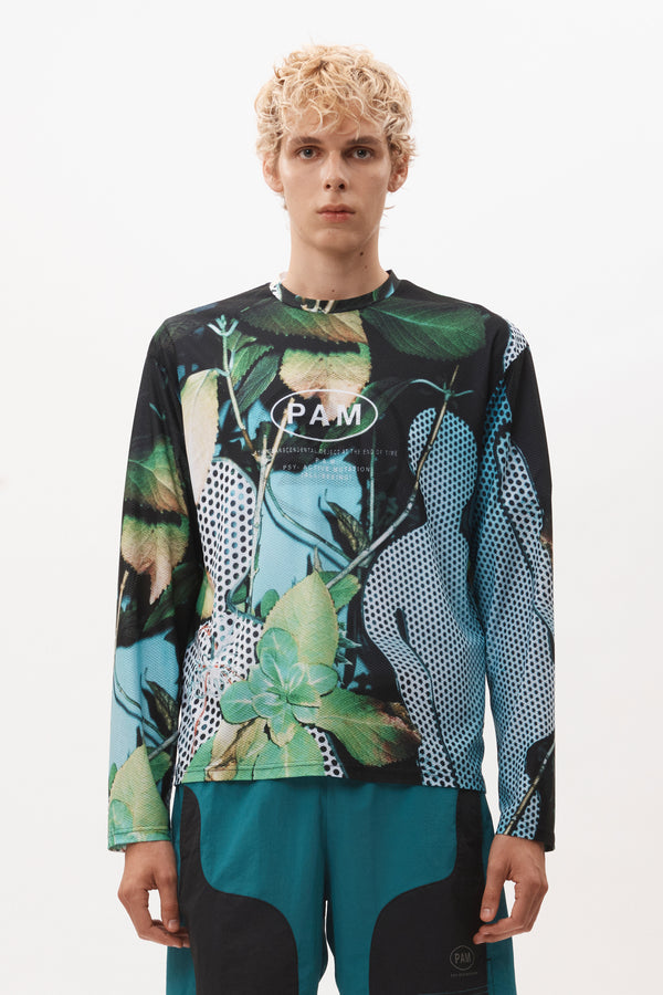 P.A.M. White Rabbit MTB Mesh LS Top