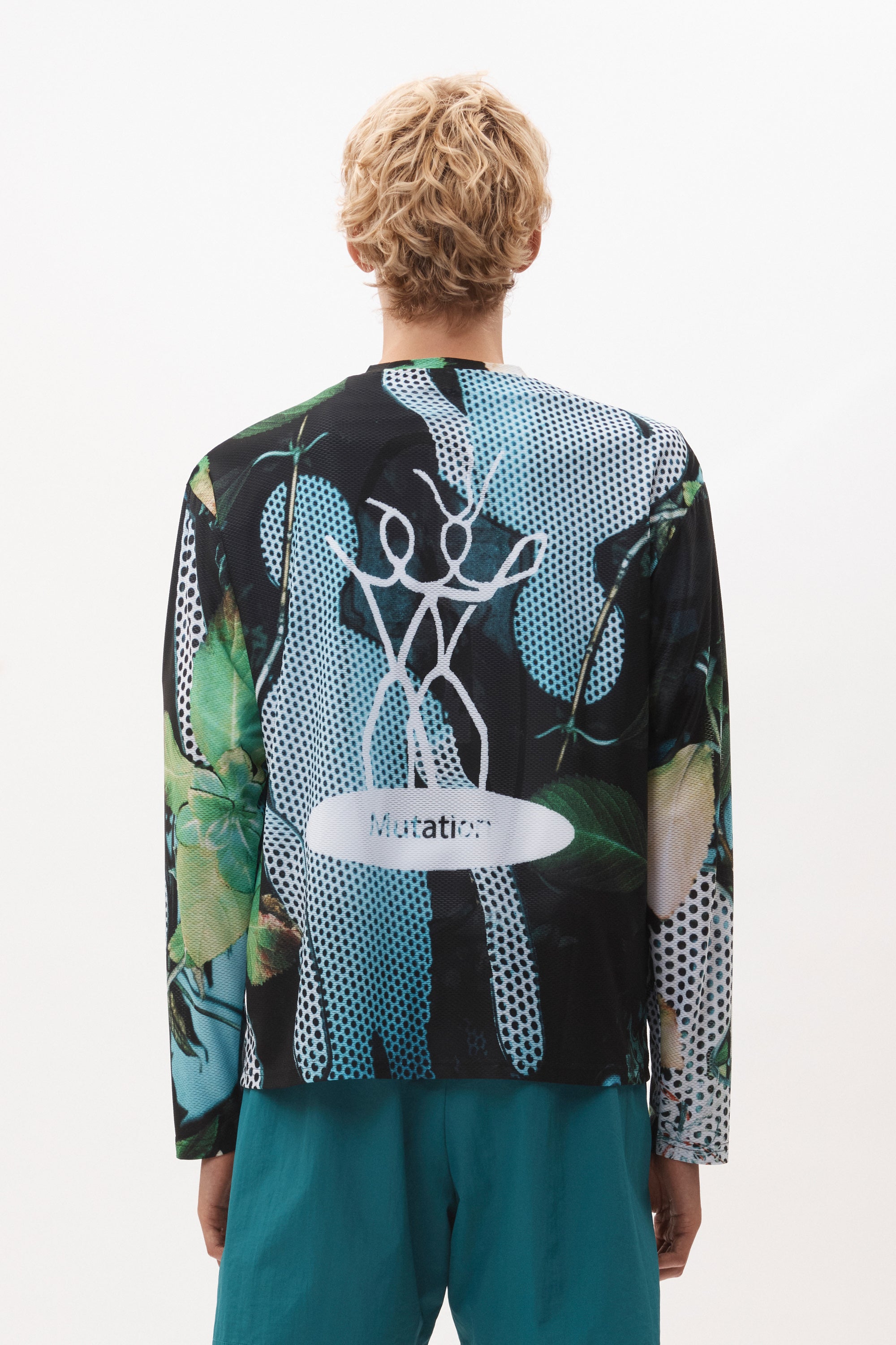 P.A.M. White Rabbit MTB Mesh LS Top