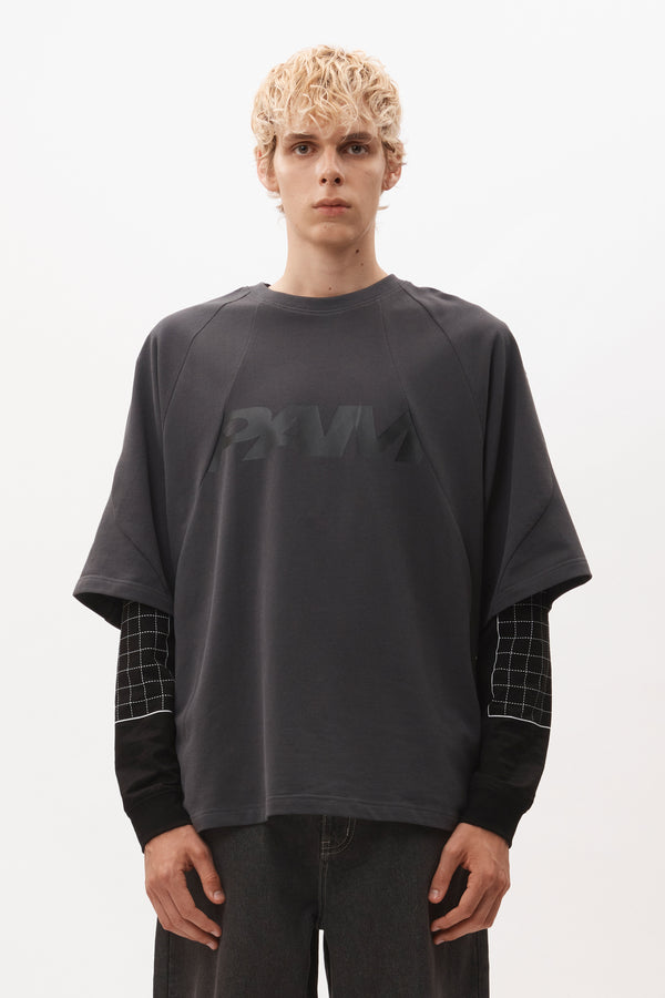 P.A.M. Steppe Shard Panel Top - Charcoal
