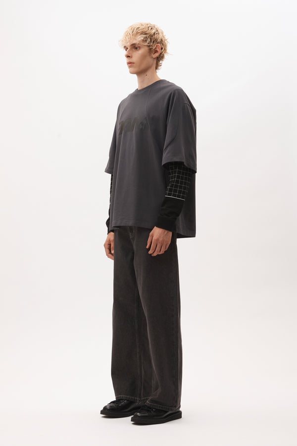 P.A.M. Steppe Shard Panel Top - Charcoal