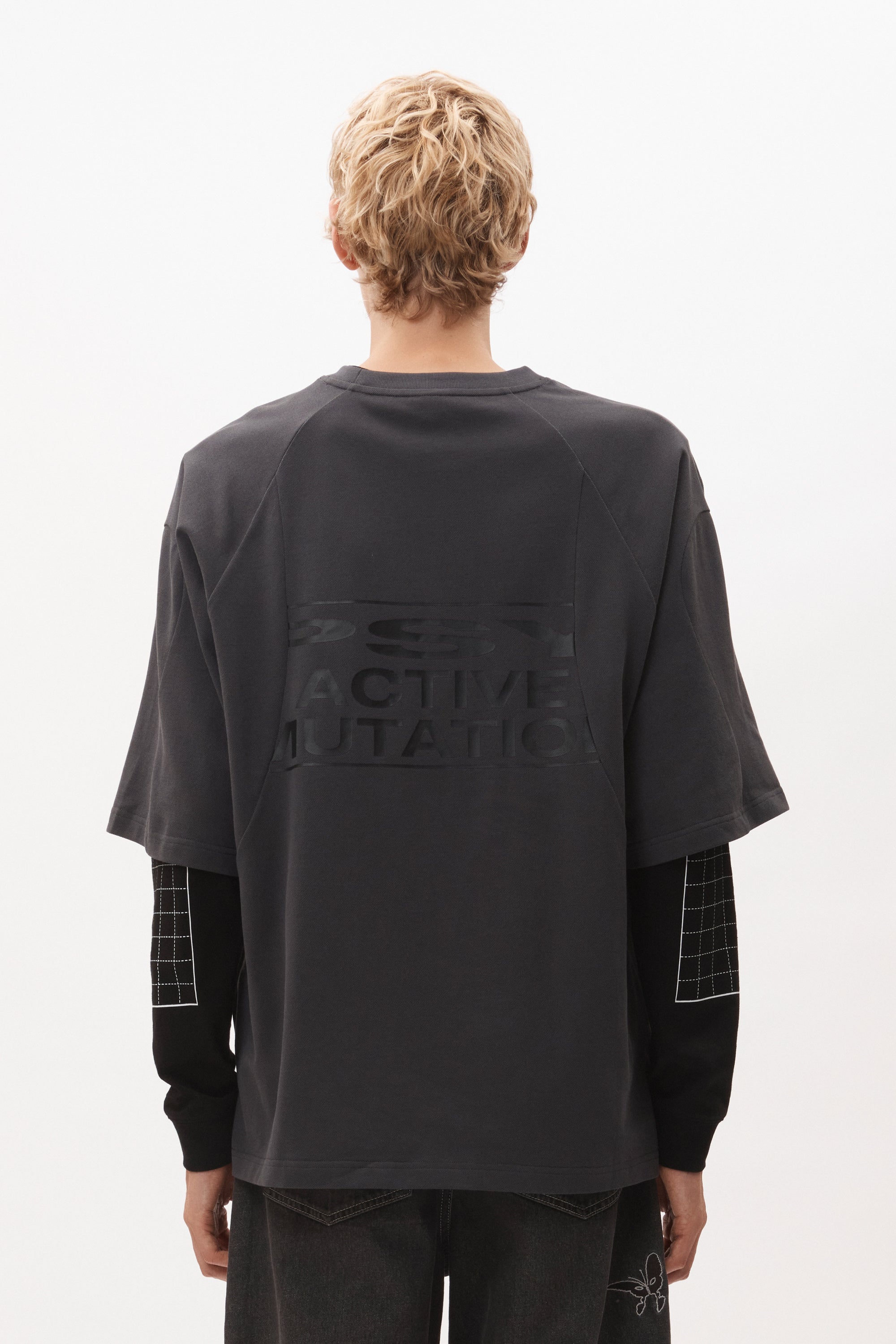 P.A.M. Steppe Shard Panel Top - Charcoal