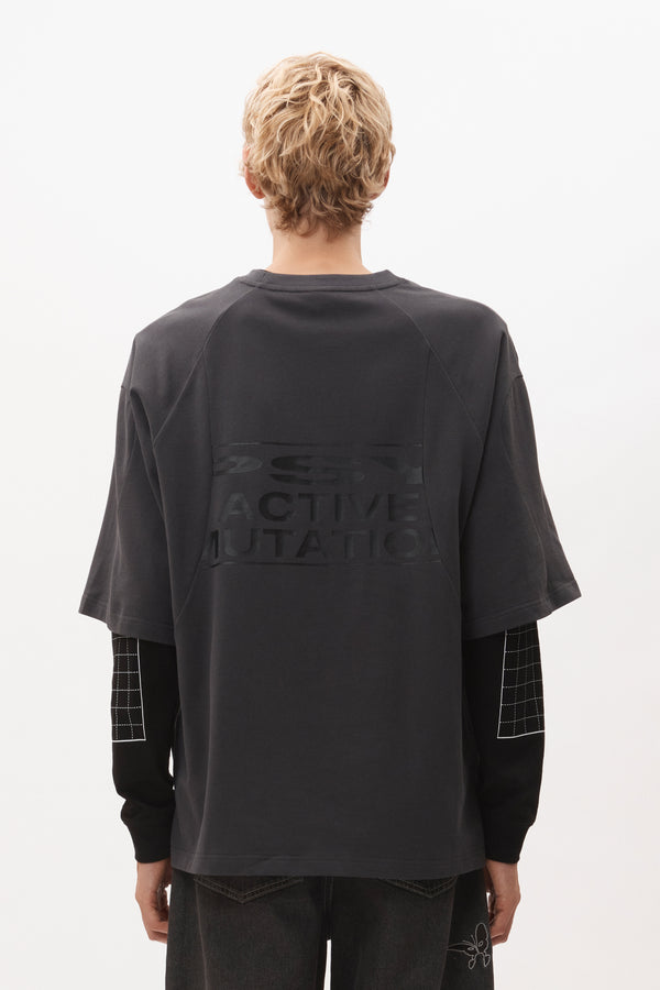 P.A.M. Steppe Shard Panel Top - Charcoal