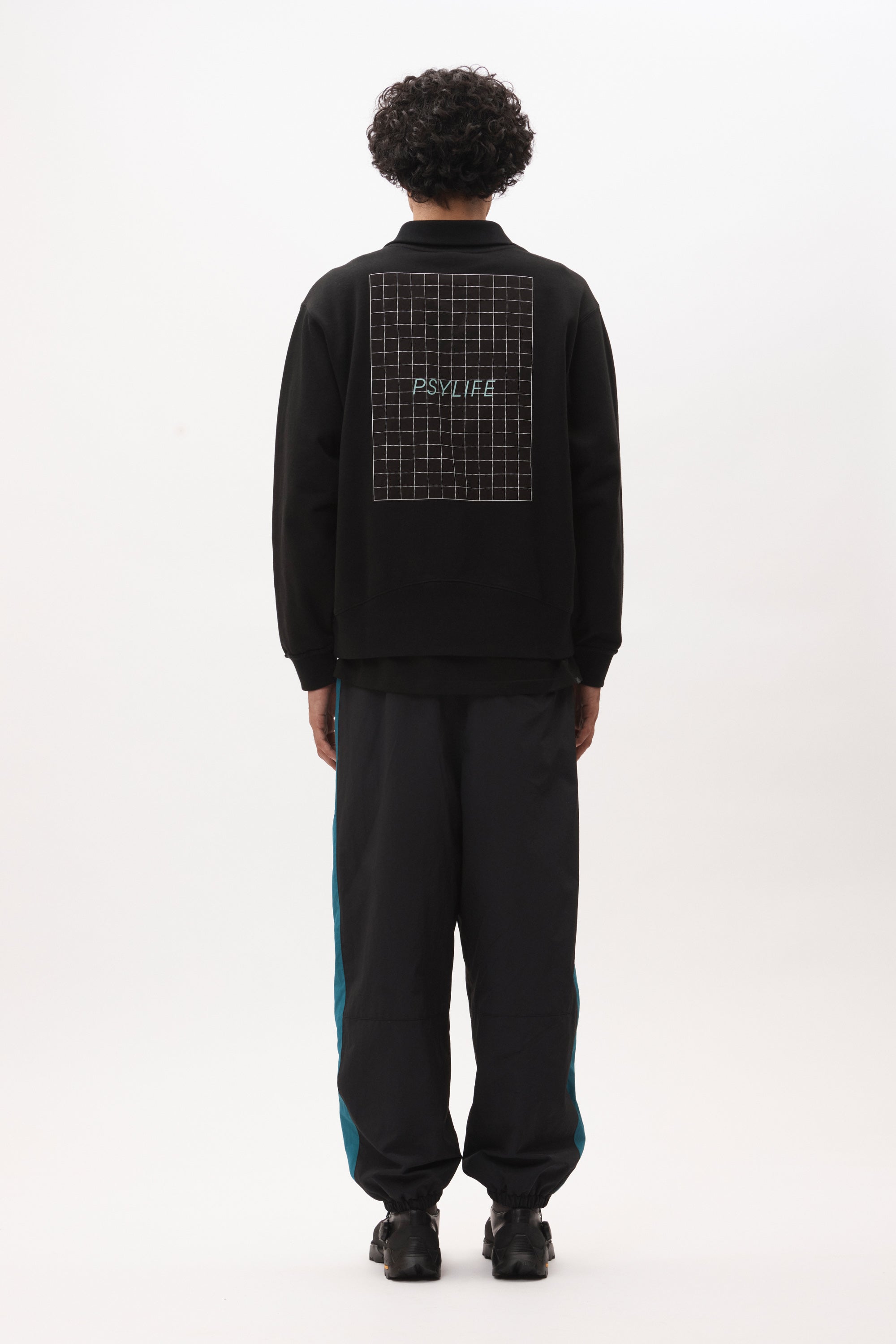 P.A.M. Activ-8 Trackpant - Black/Teal