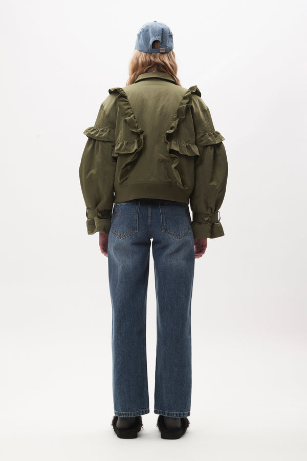 P.A.M. Thistle Frill Bomberm - Olive
