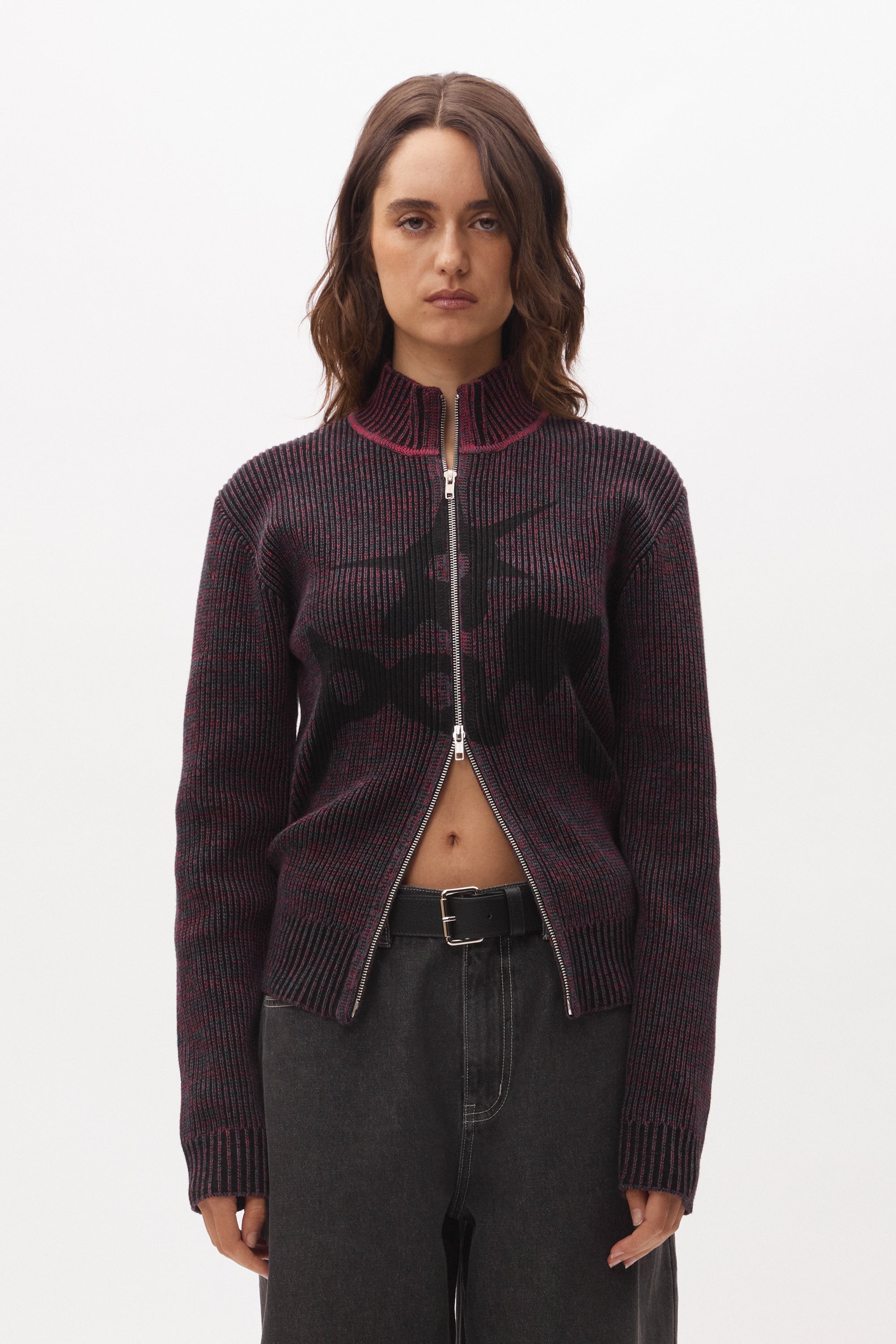 P.A.M. Urchin Steadfast Zip Thru Knit - Multi