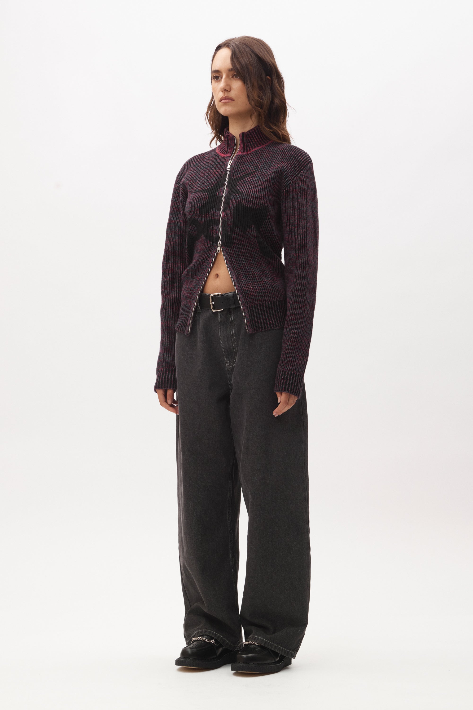 P.A.M. Urchin Steadfast Zip Thru Knit - Multi