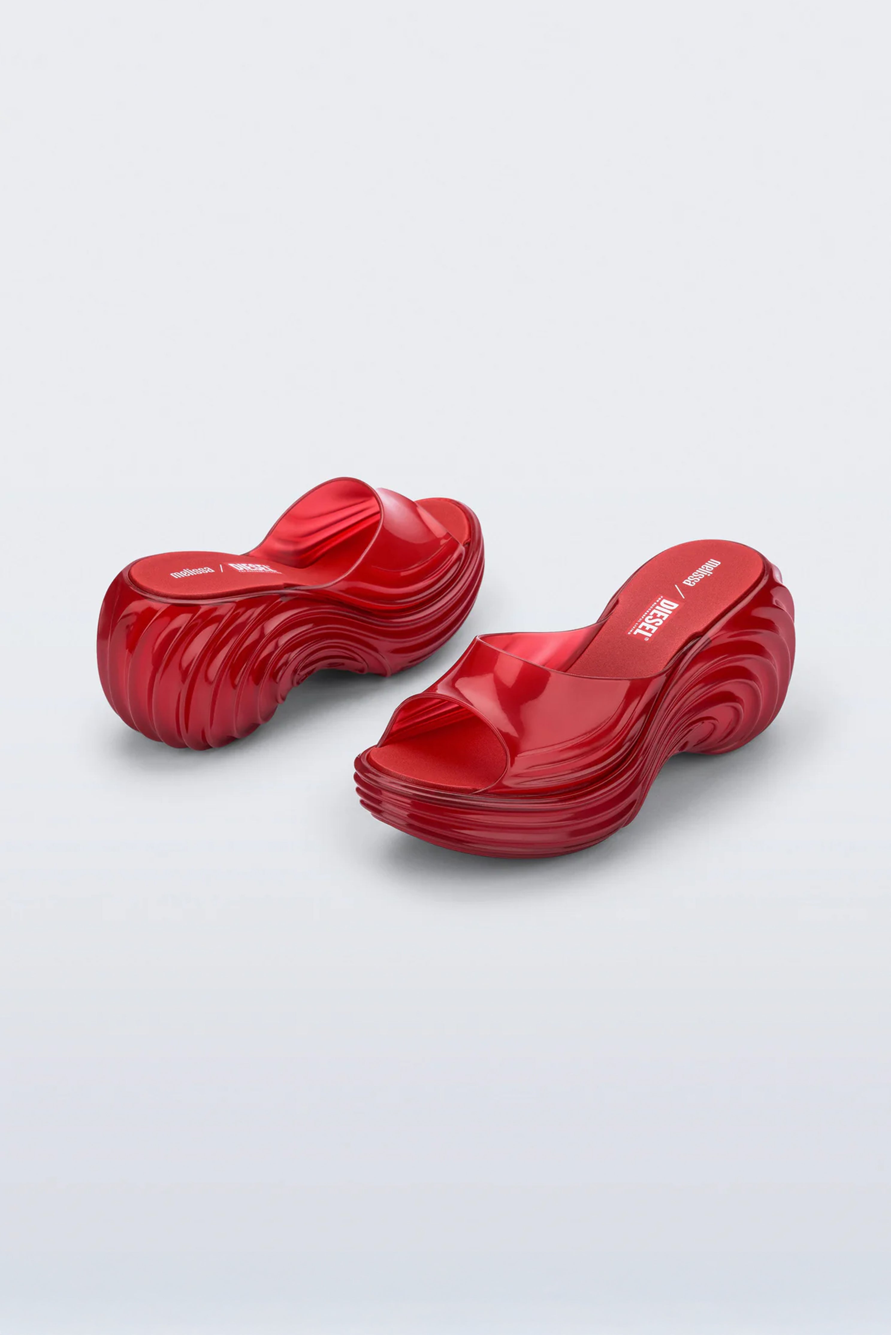 DIESEL X MELISSA Quantum Platform - Transparent Red – MANE by Stable
