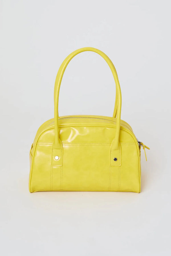 PEACHY DEN Bowler Bag Mini - Banana