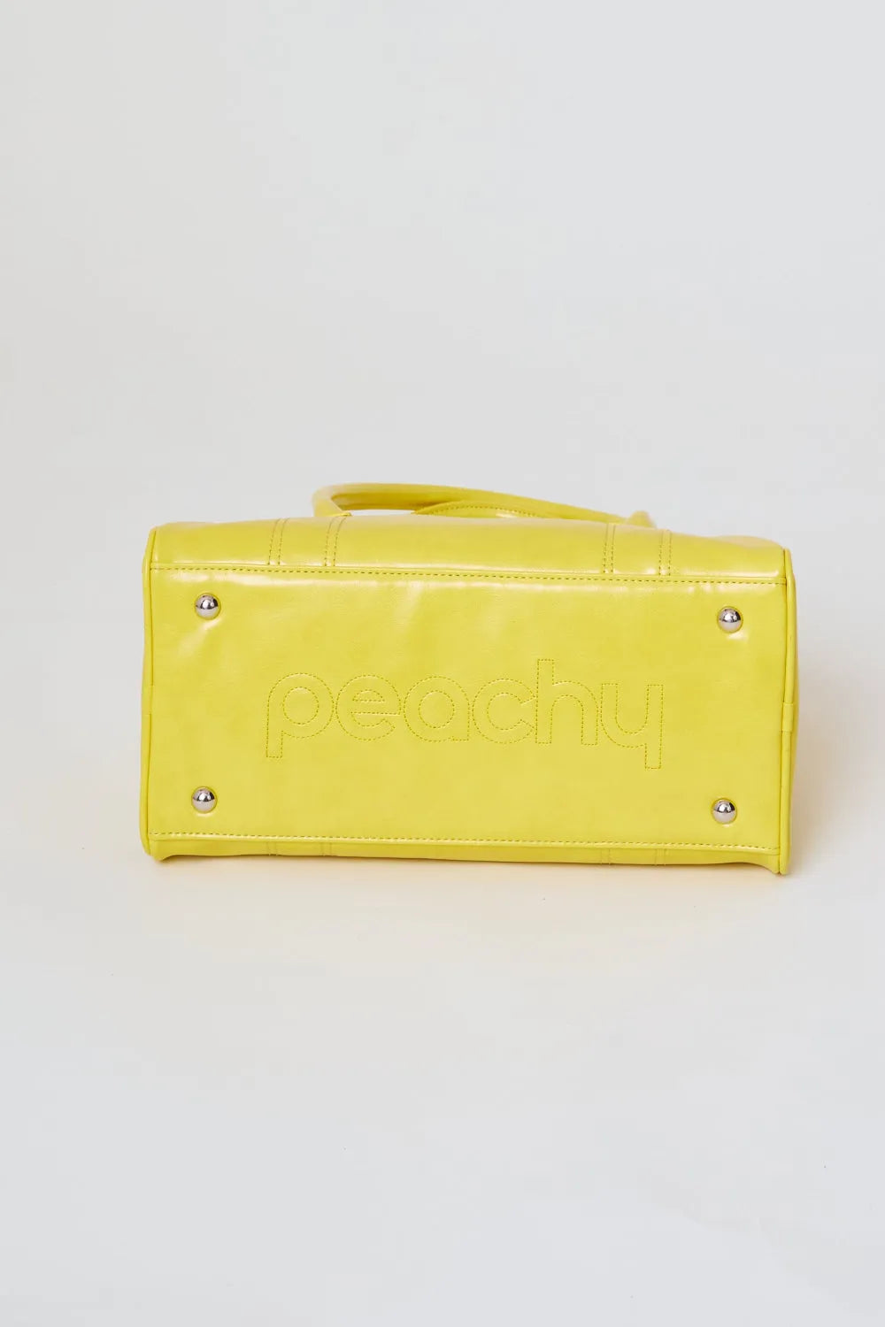 PEACHY DEN Bowler Bag Mini - Banana