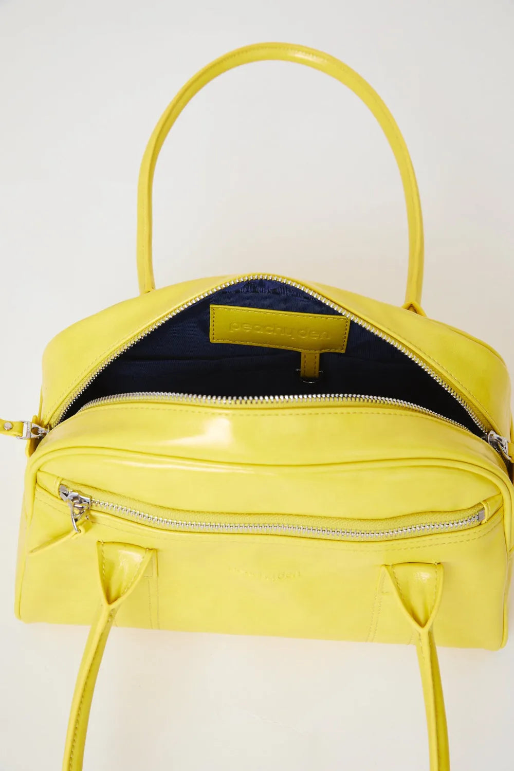 PEACHY DEN Bowler Bag Mini - Banana
