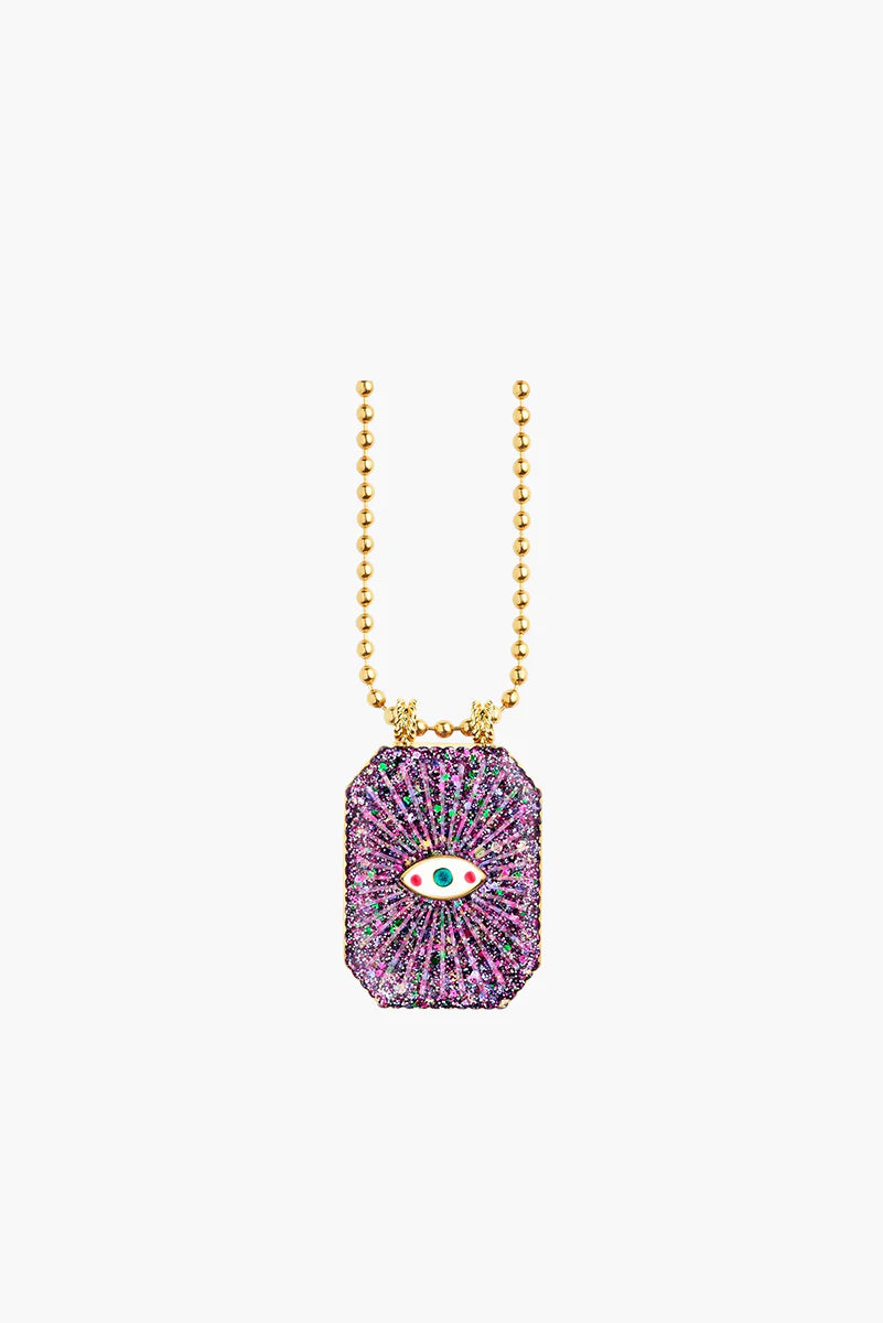 MARIE LICHTENBERG Raiz'in Scapular Glitter Purple - 28mm