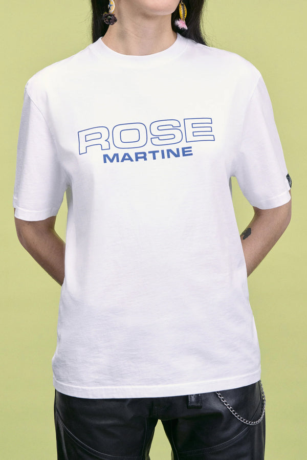 MARTINE ROSE Classic Logo T-Shirt - White
