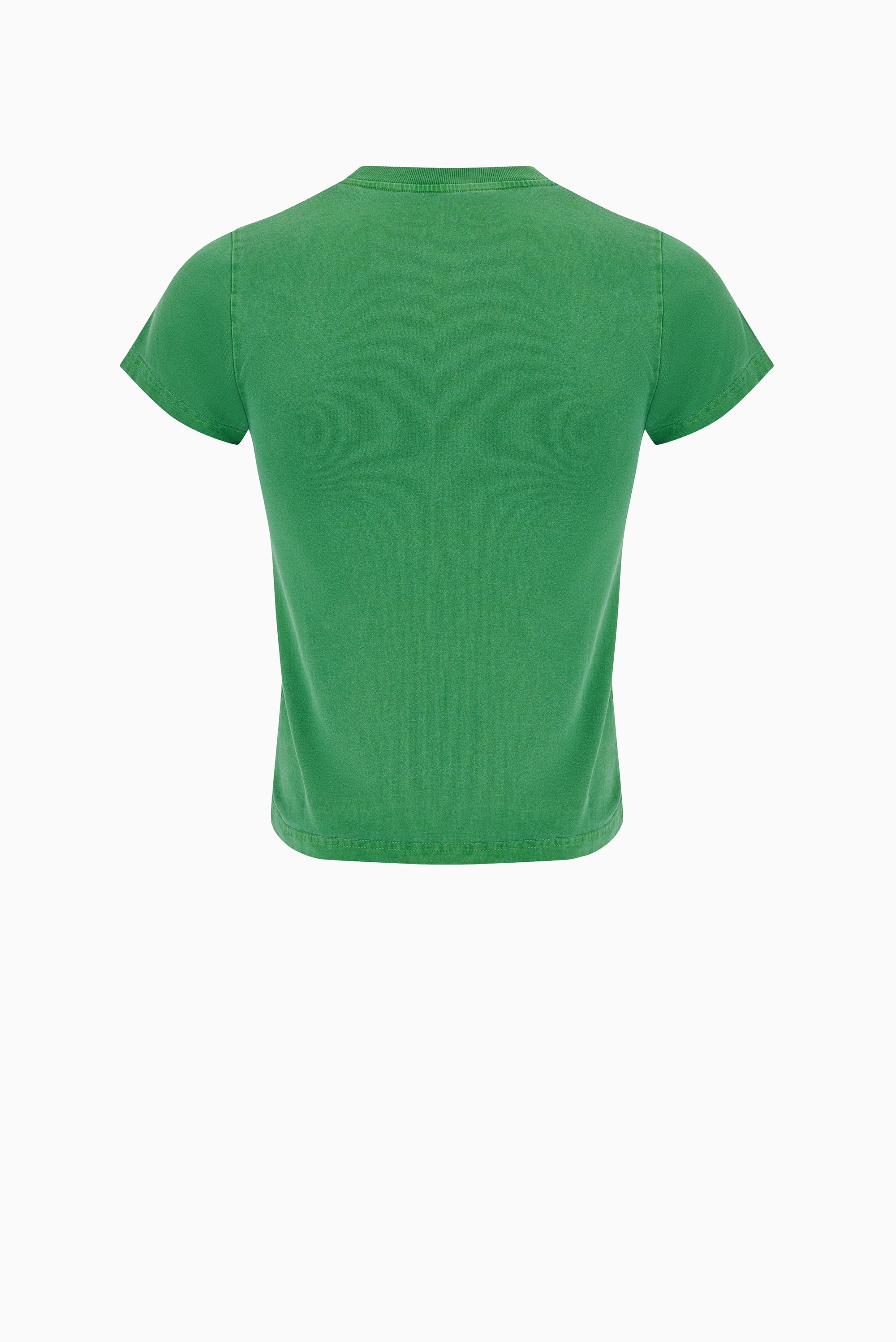 MARTINE ROSE Shrunken T-shirt - Green