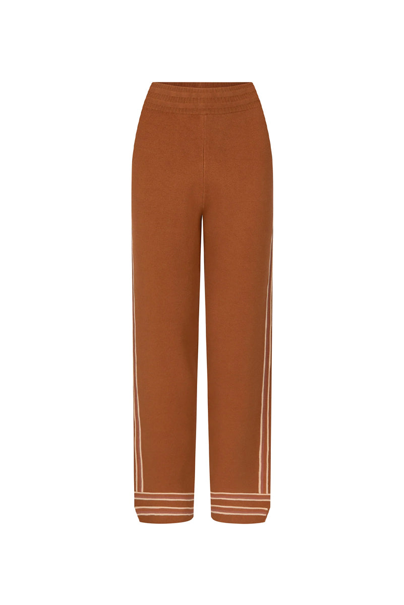NAGNATA Motley Trackpant 2.0 - Chestnut