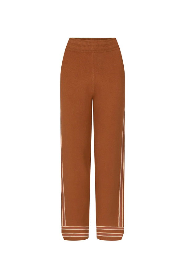 NAGNATA Motley Trackpant 2.0 - Chestnut