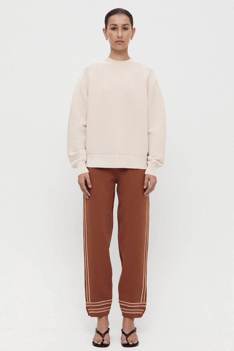 NAGNATA Motley Trackpant 2.0 - Chestnut